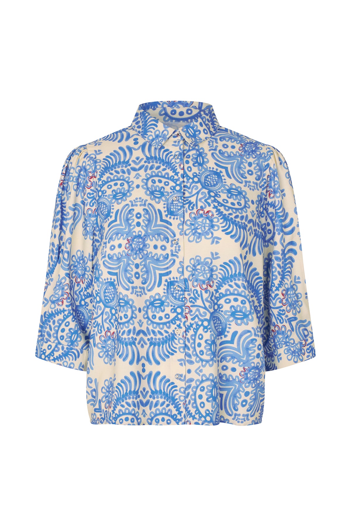 Lollys Laundry BonoLL Skjorte Shirt Lyseblå