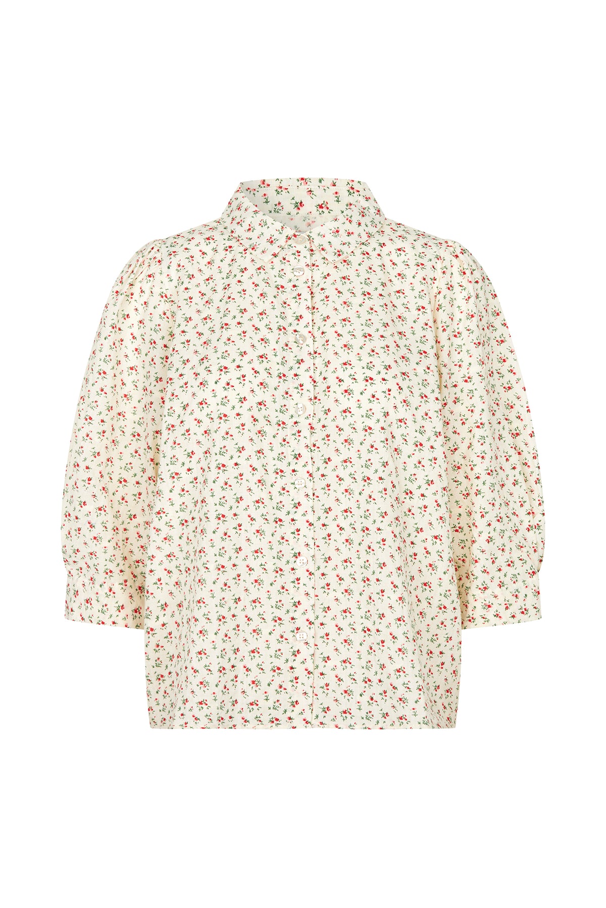 Lollys Laundry BonoLL Skjorte Shirt Rød