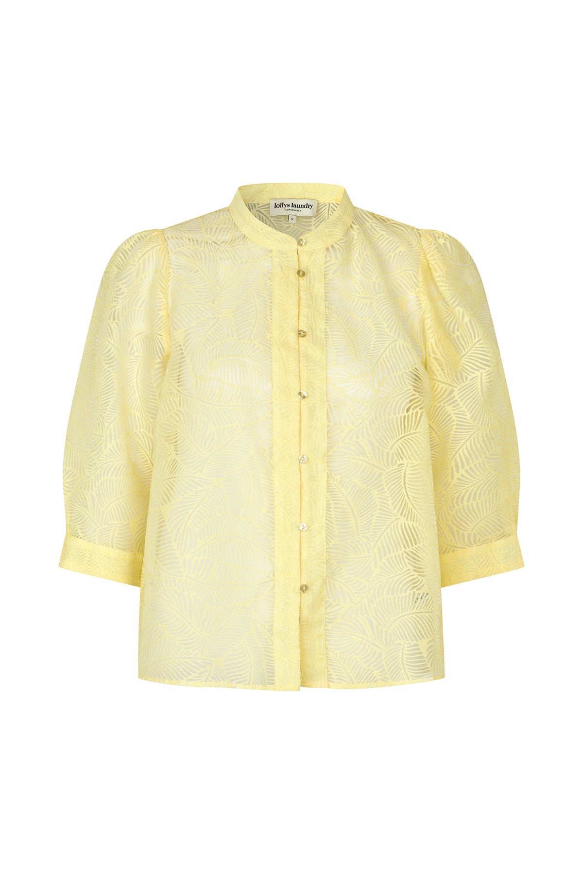 Lollys Laundry BonoLL Skjorte Shirt Lysegul