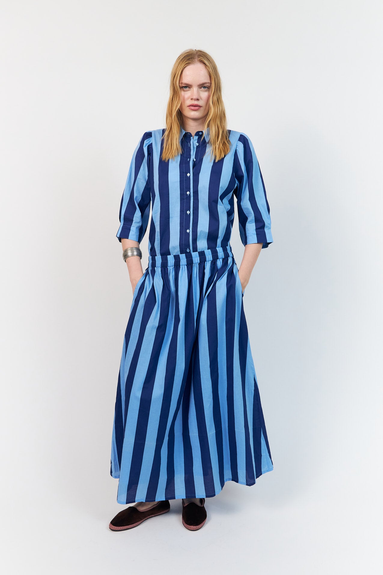 Lollys Laundry BonoLL Skjorte Shirt Blå