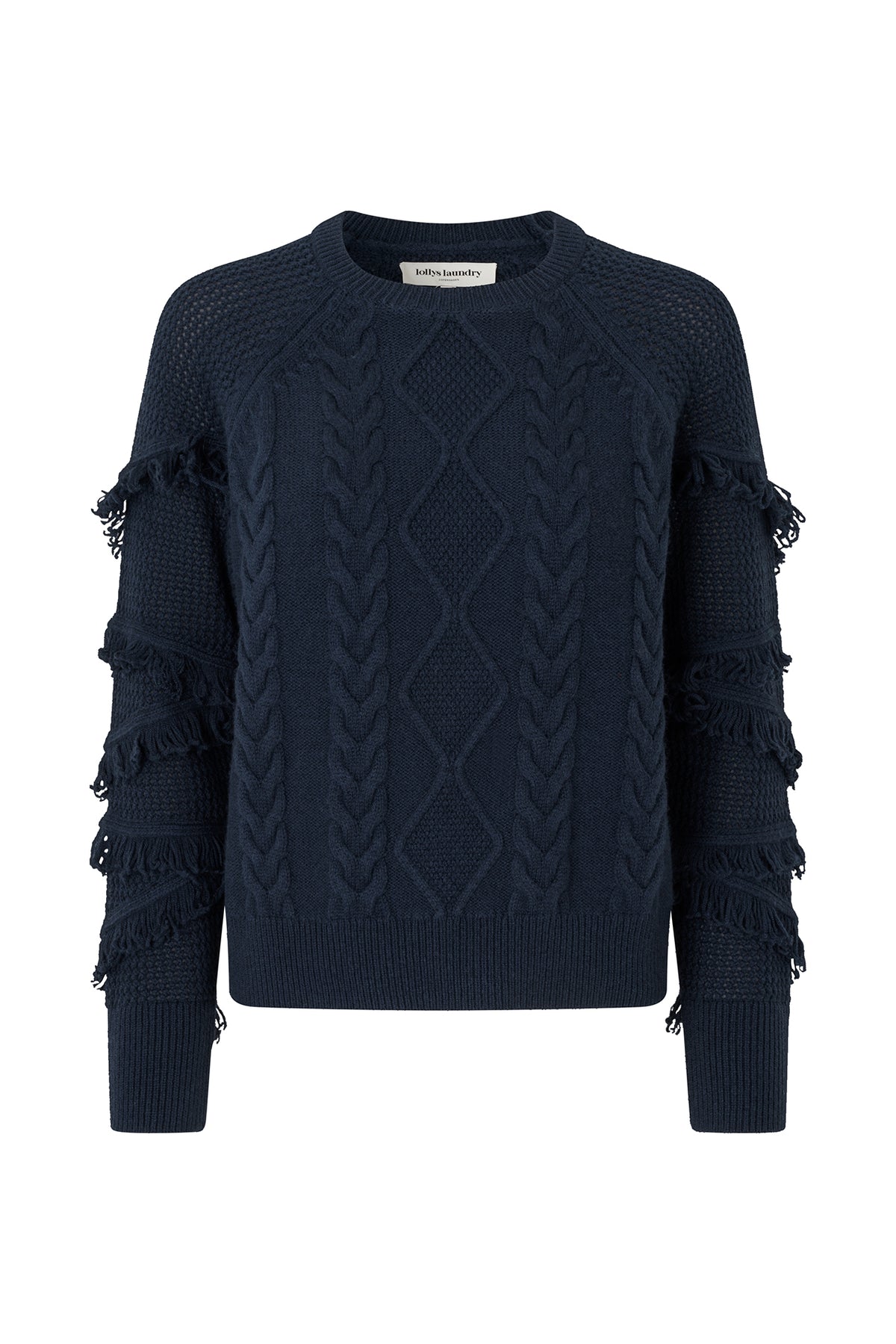 Lollys Laundry BrielleLL Knit Jumper LS Jumper Mørkeblå