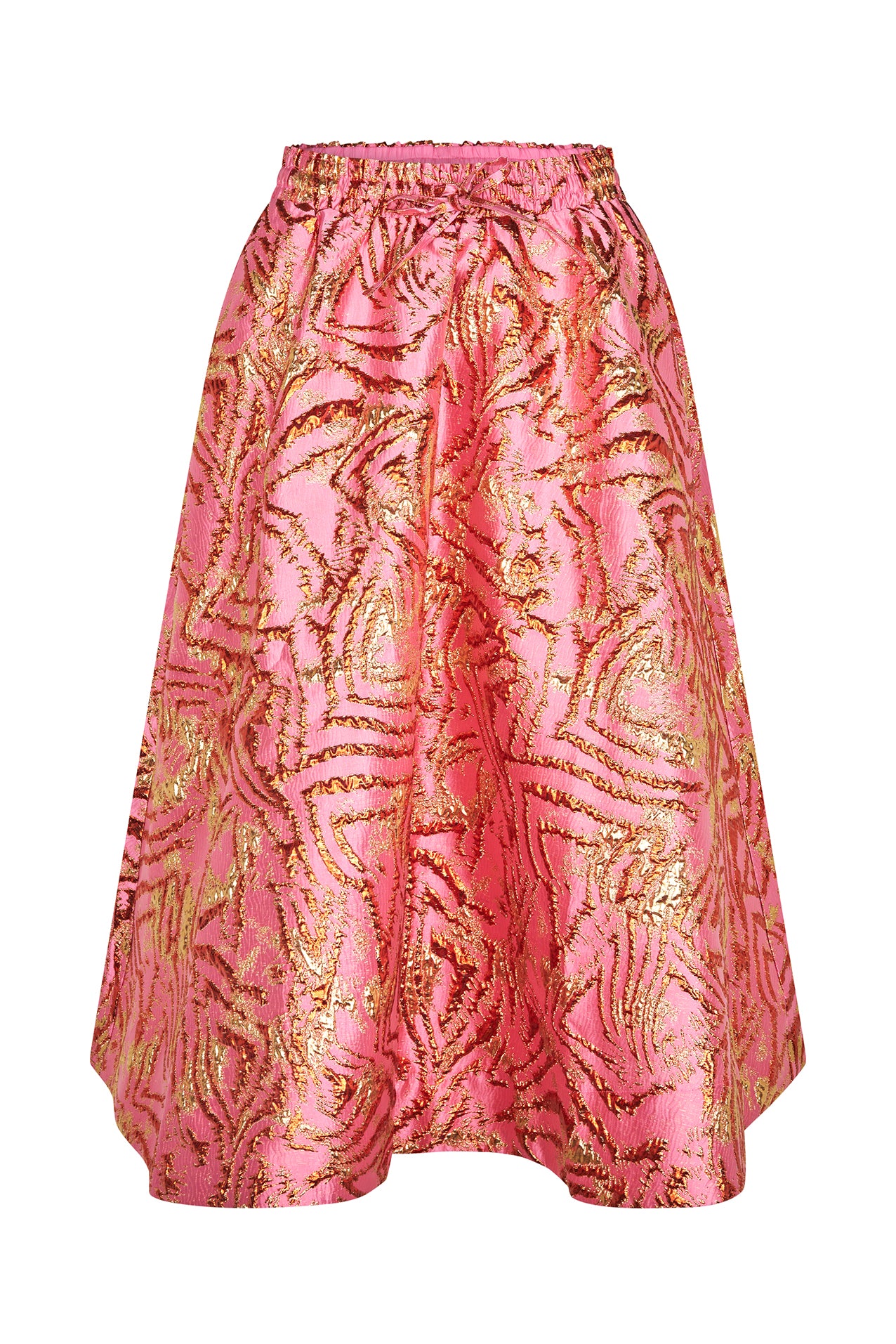 Lollys Laundry BristolLL Midi Nederdel Skirt Pink