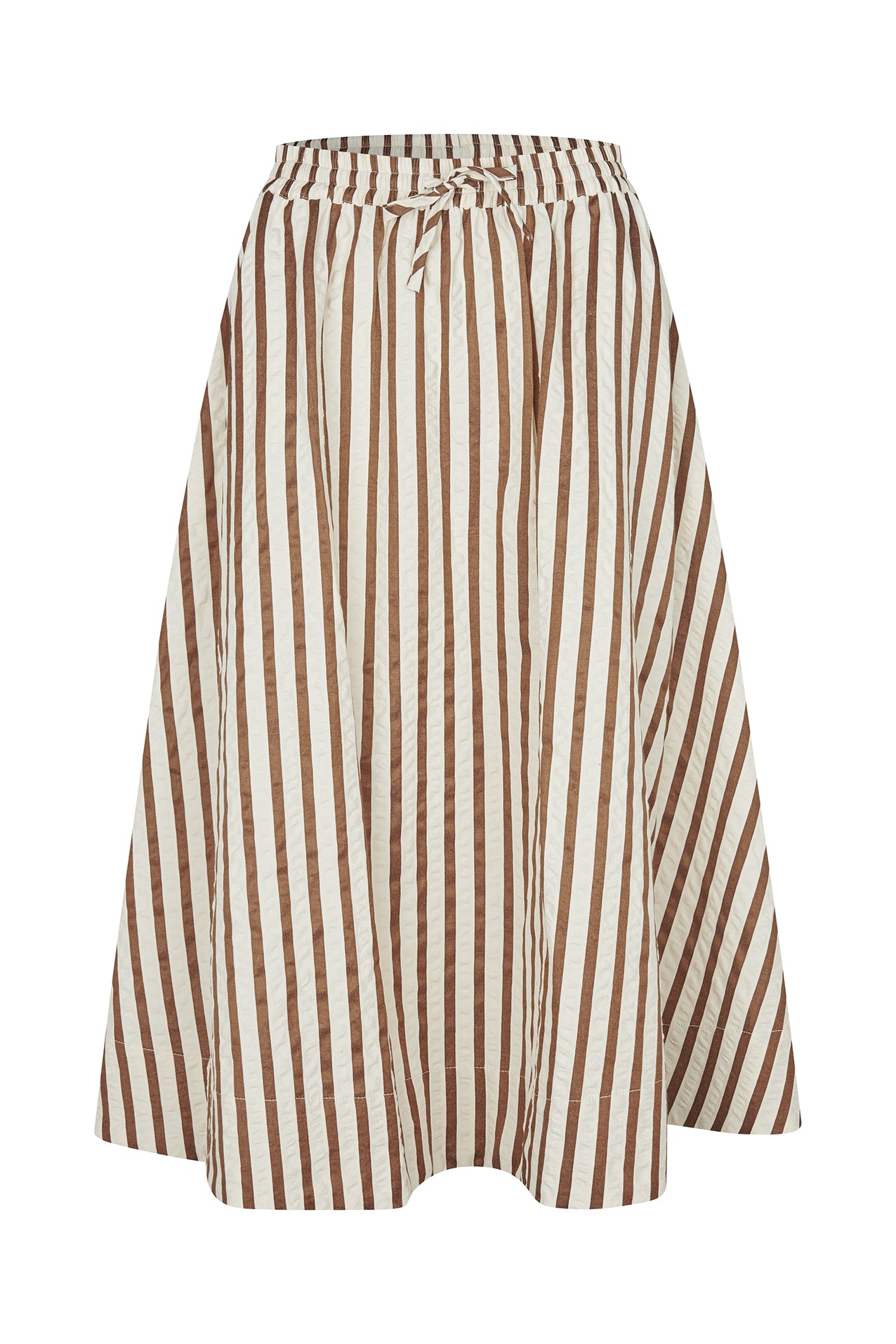 BristolLL Midi Nederdel - Dark Mokka