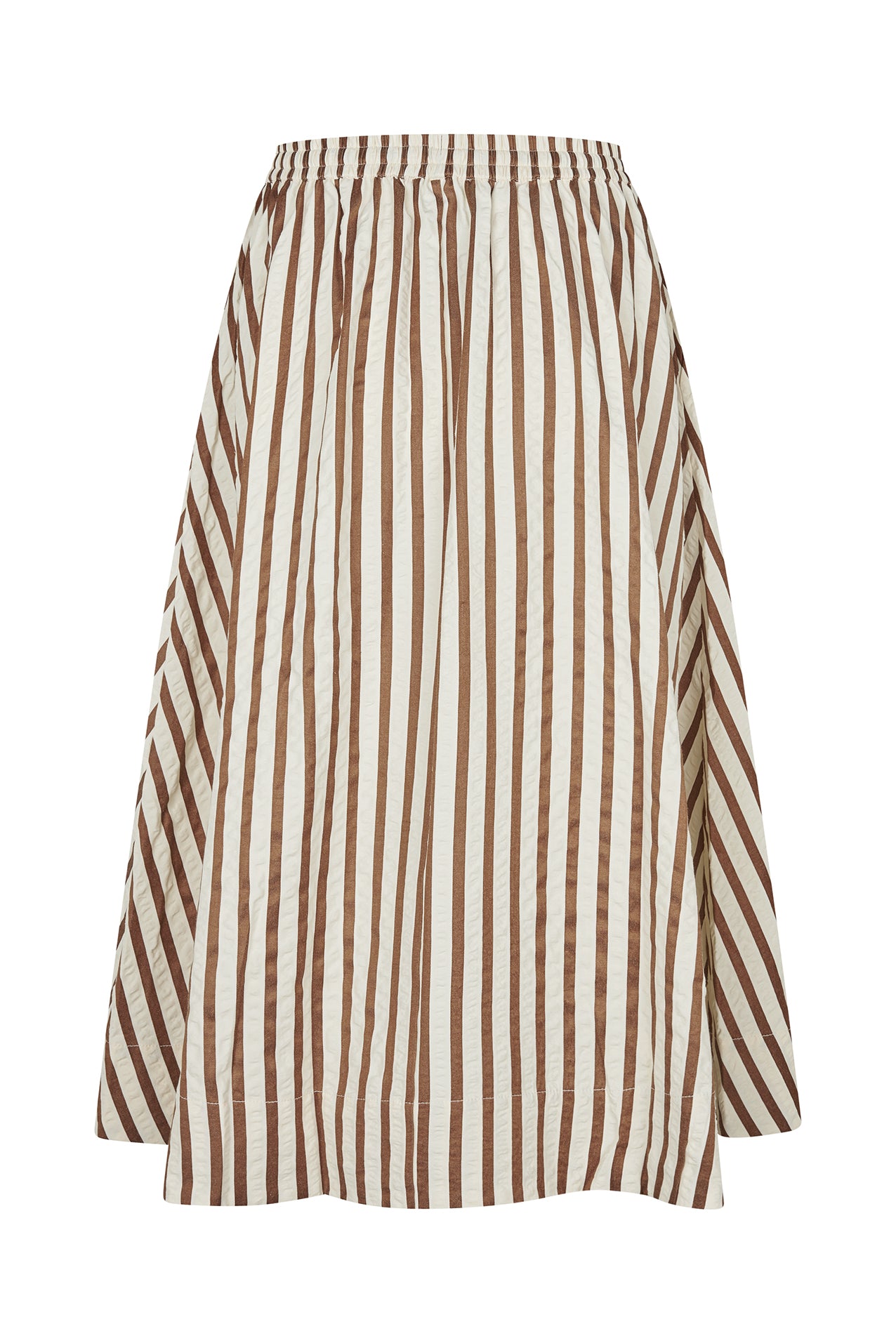 BristolLL Midi Nederdel - Dark Mokka