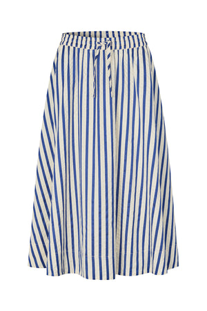 Lollys Laundry BristolLL Midi Nederdel Skirt Blå