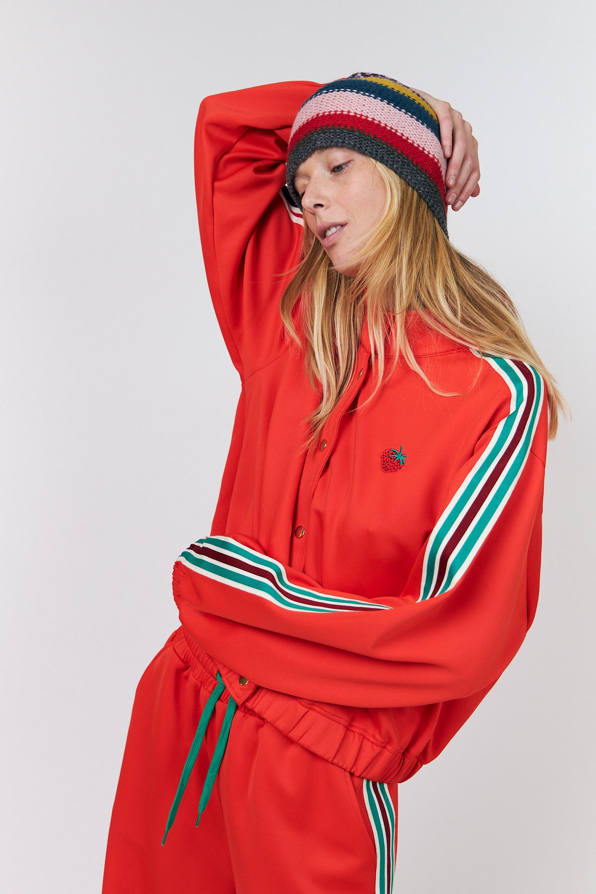 Lollys Laundry BrooklynnLL kort Jakke Jacket Rød