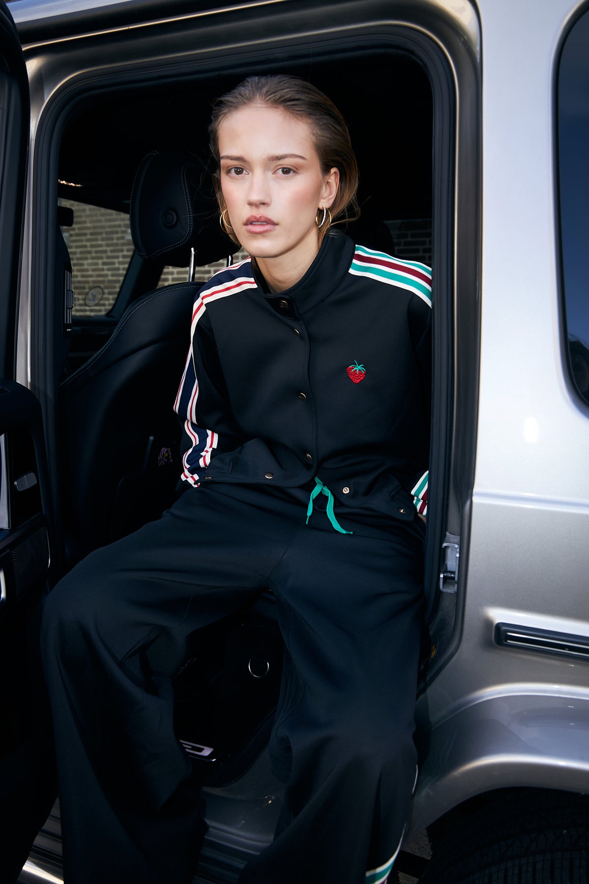 Lollys Laundry BrooklynnLL kort Jakke Jacket Sort