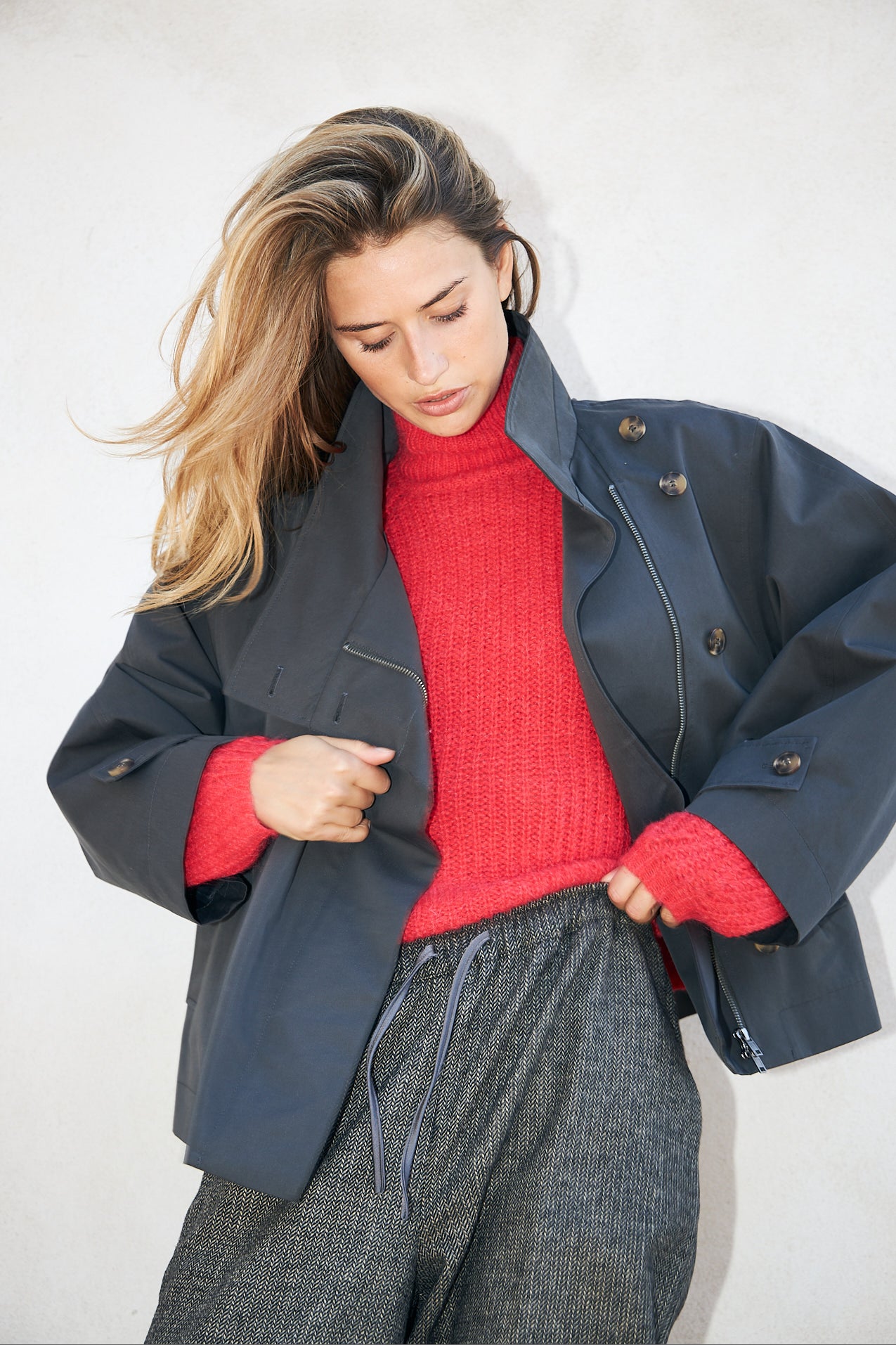 Lollys Laundry BulgariaLL Jakke Outerwear Antracitgrå