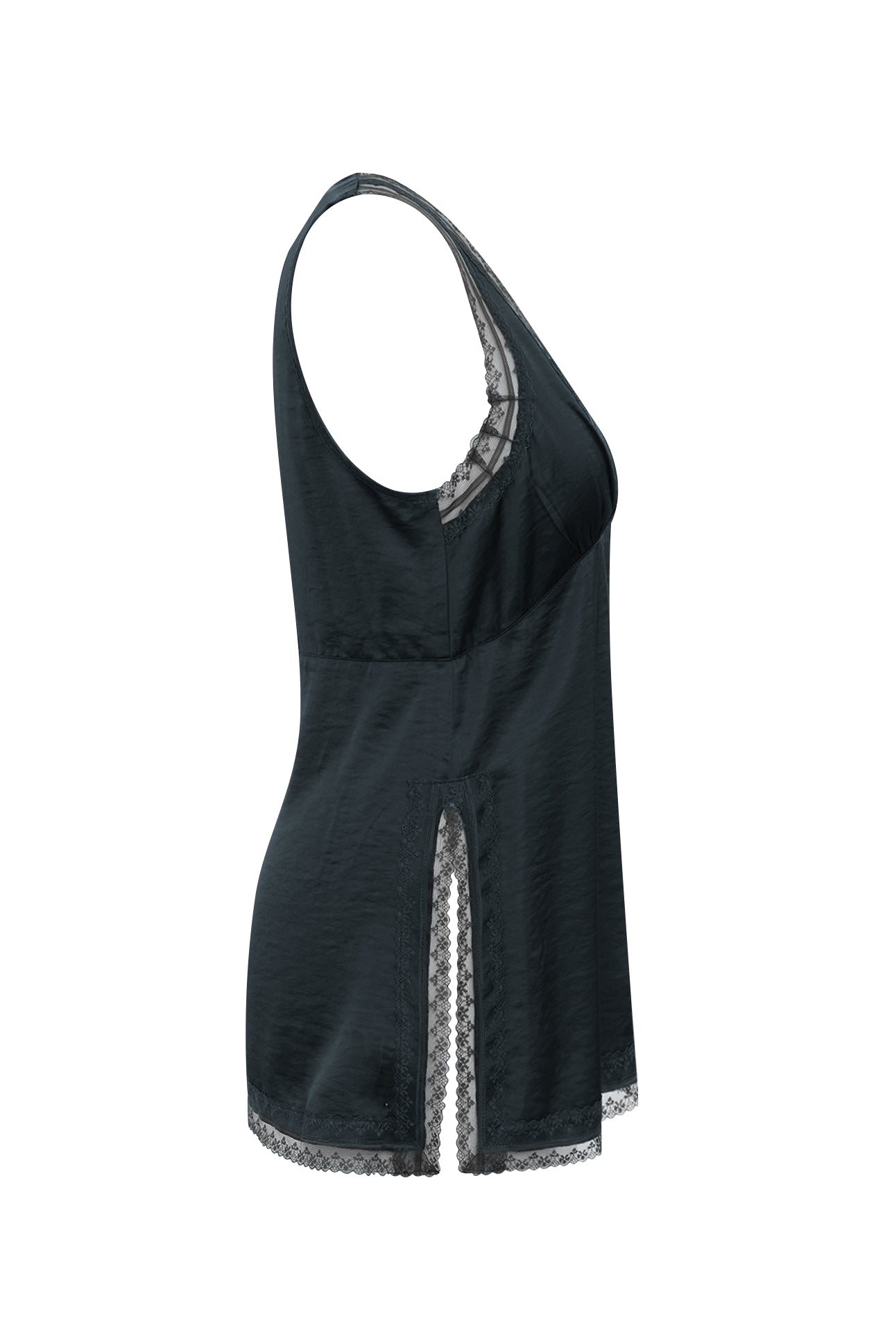 Lollys Laundry CainLL Top Top Vasket sort