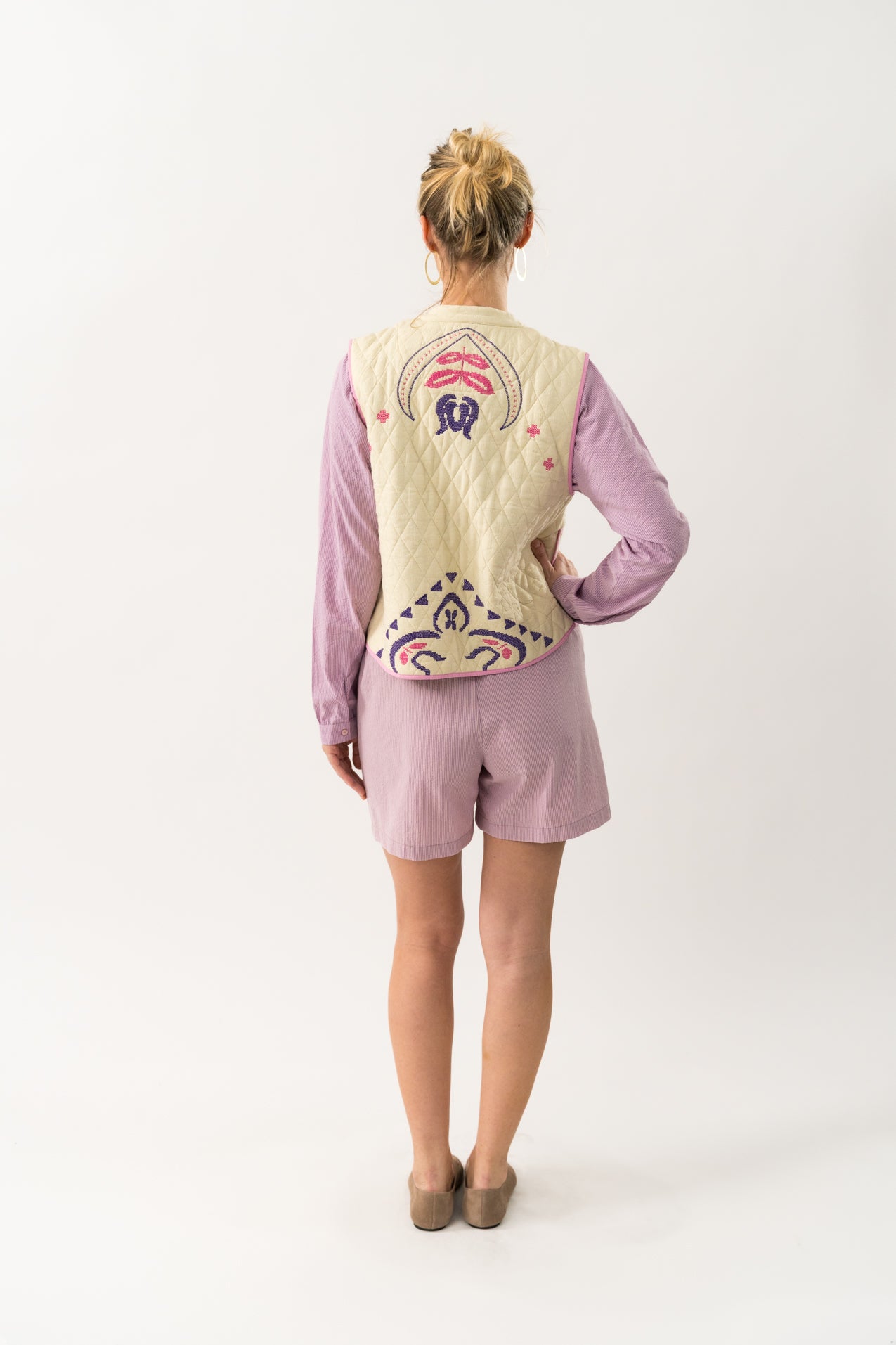 Lollys Laundry CairoLL Vest Vest Creme