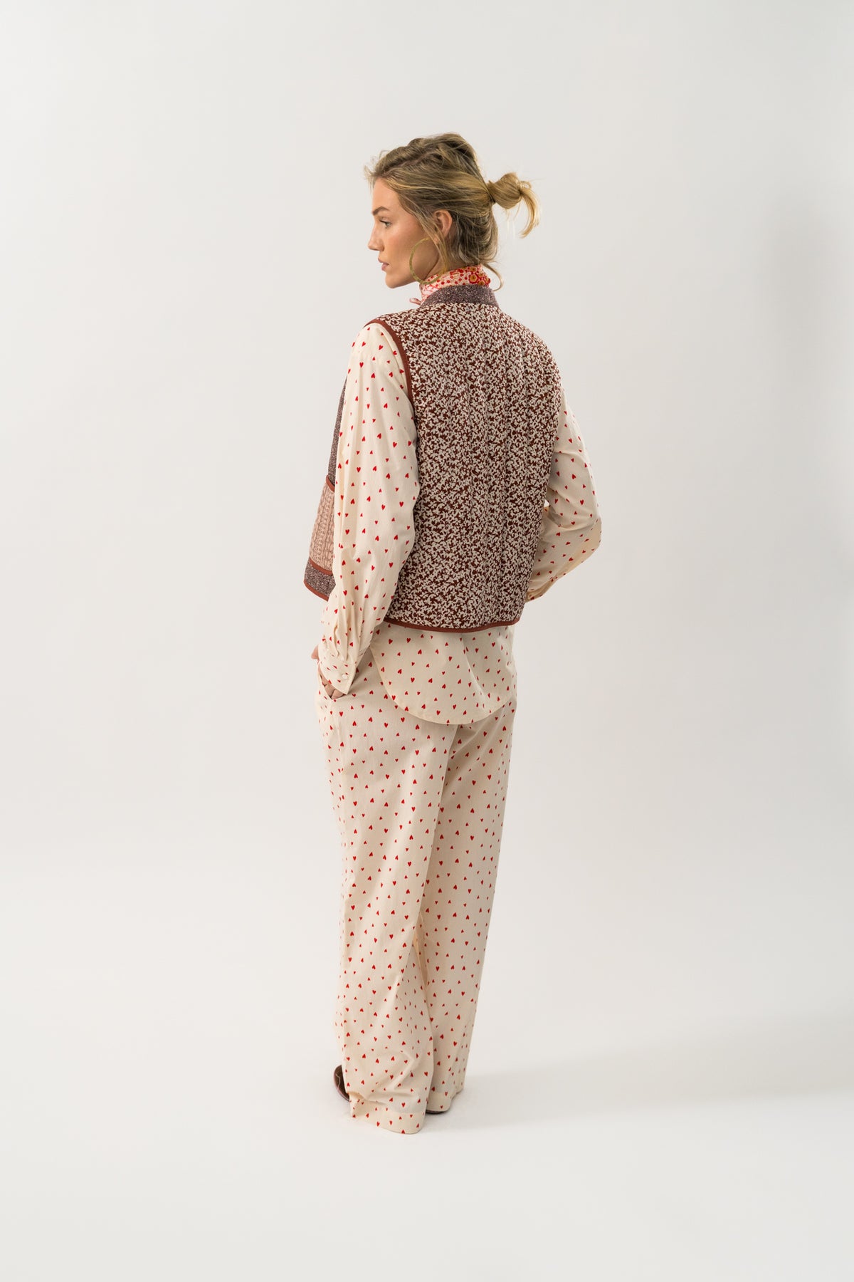 Lollys Laundry CairoLL Vest Vest Blomsterprint