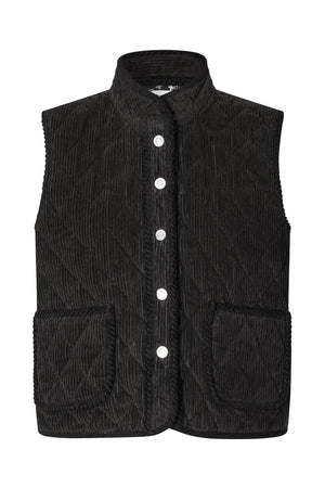 Lollys Laundry CairoLL Vest Vest Mørkebrun