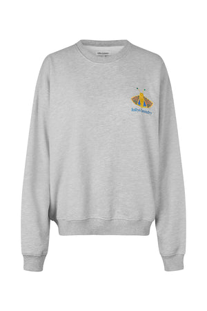 Lollys Laundry CaliforniaLL Sweatshirt Sweatshirt Lysegrå Melange