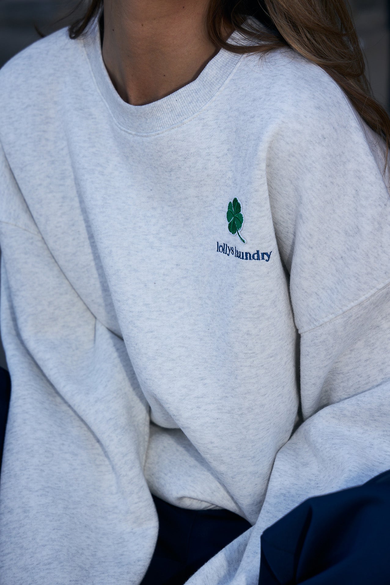 CaliforniaLL Sweatshirt - Lysegrå Melange