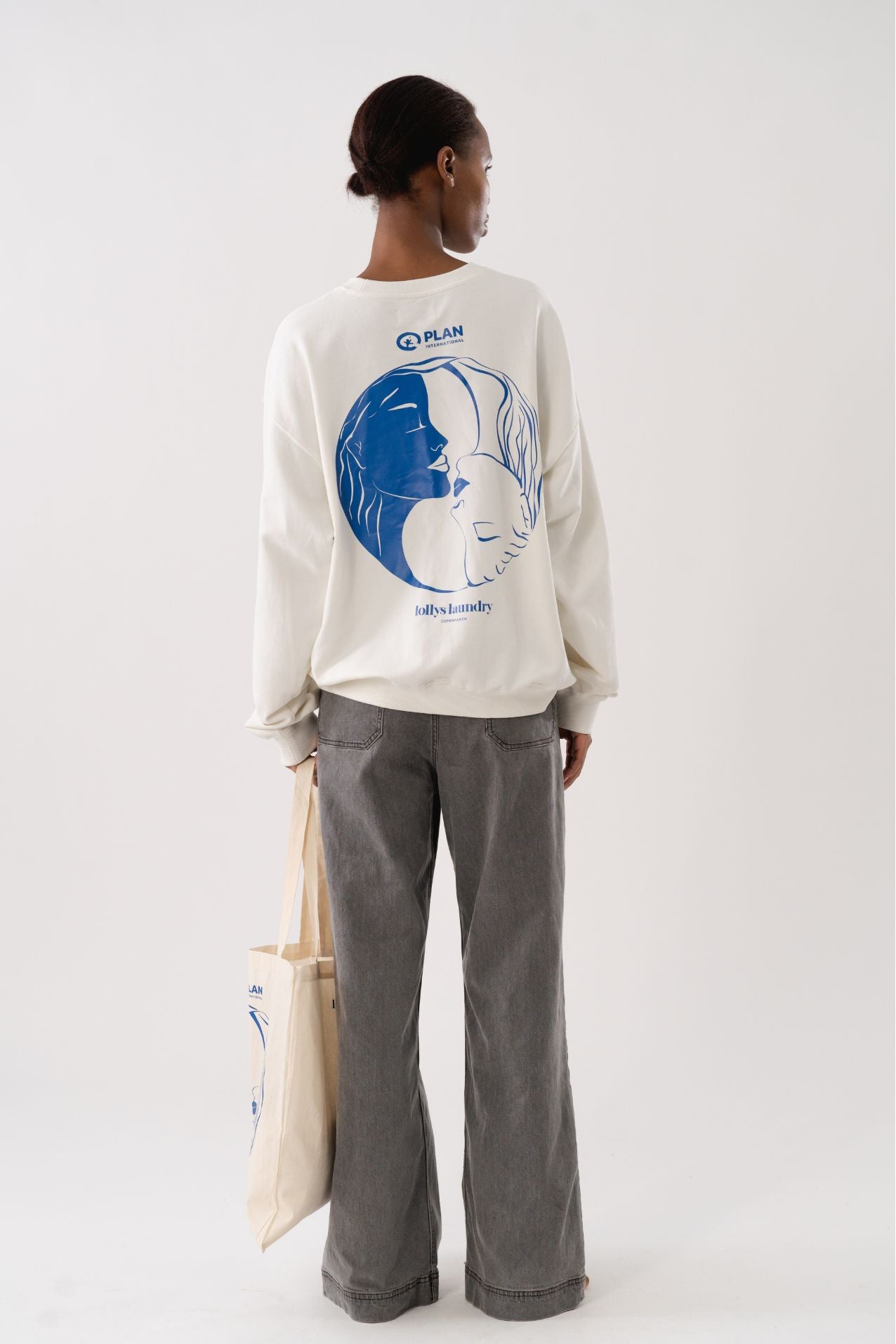 Lollys Laundry California PlanBørnefonden Sweat Sweatshirt 02 Creme