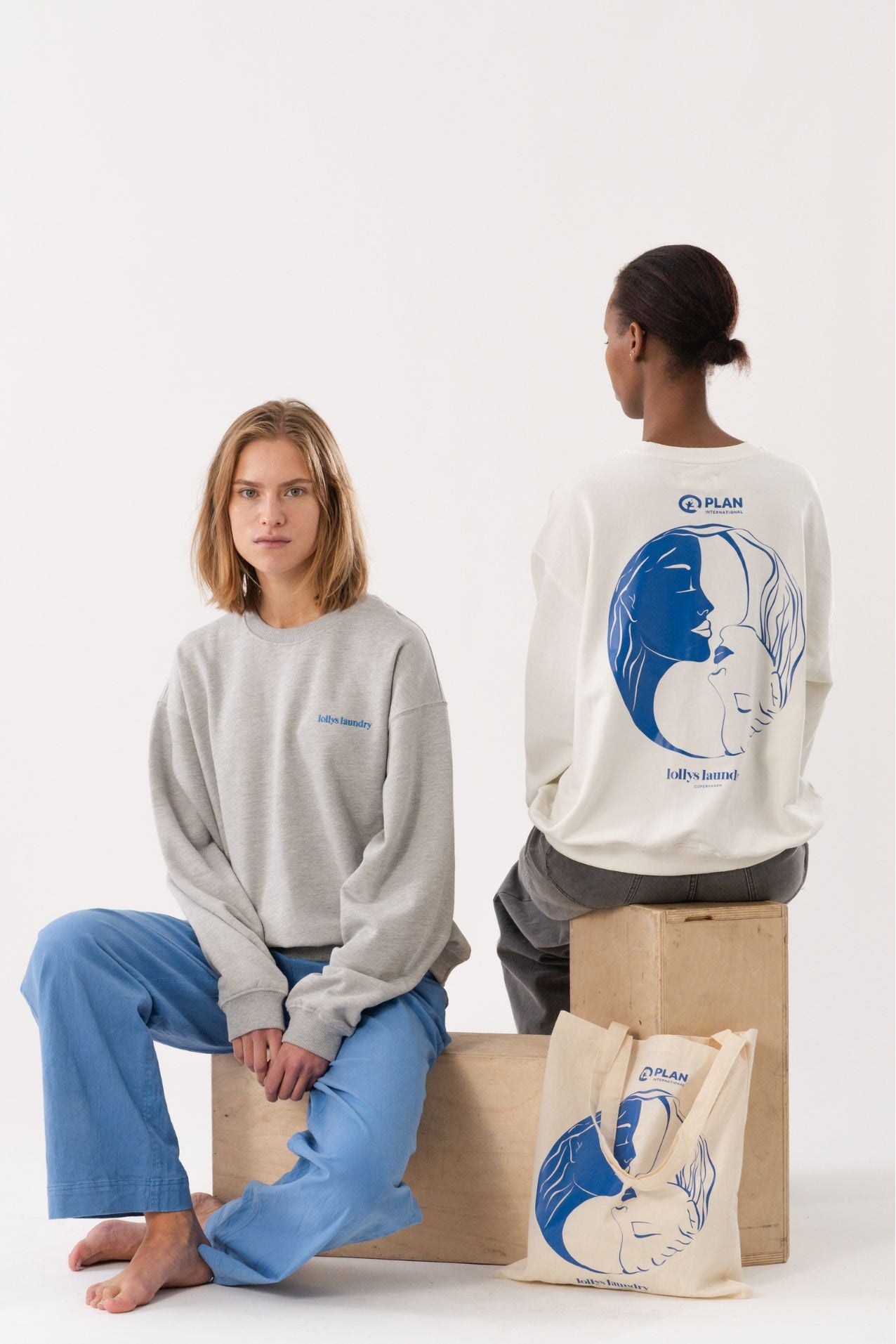 Lollys Laundry California PlanBørnefonden Sweat Sweatshirt 02 Creme