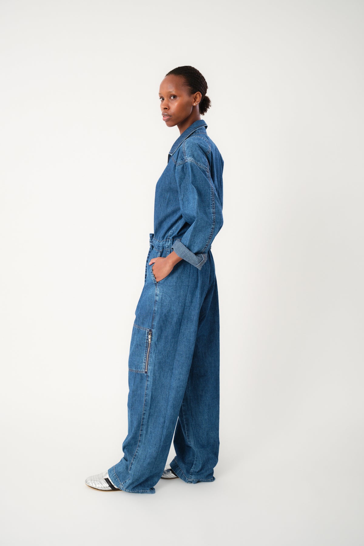 Lollys Laundry CamdenLL Jumpsuit Jumpsuit Blå denim