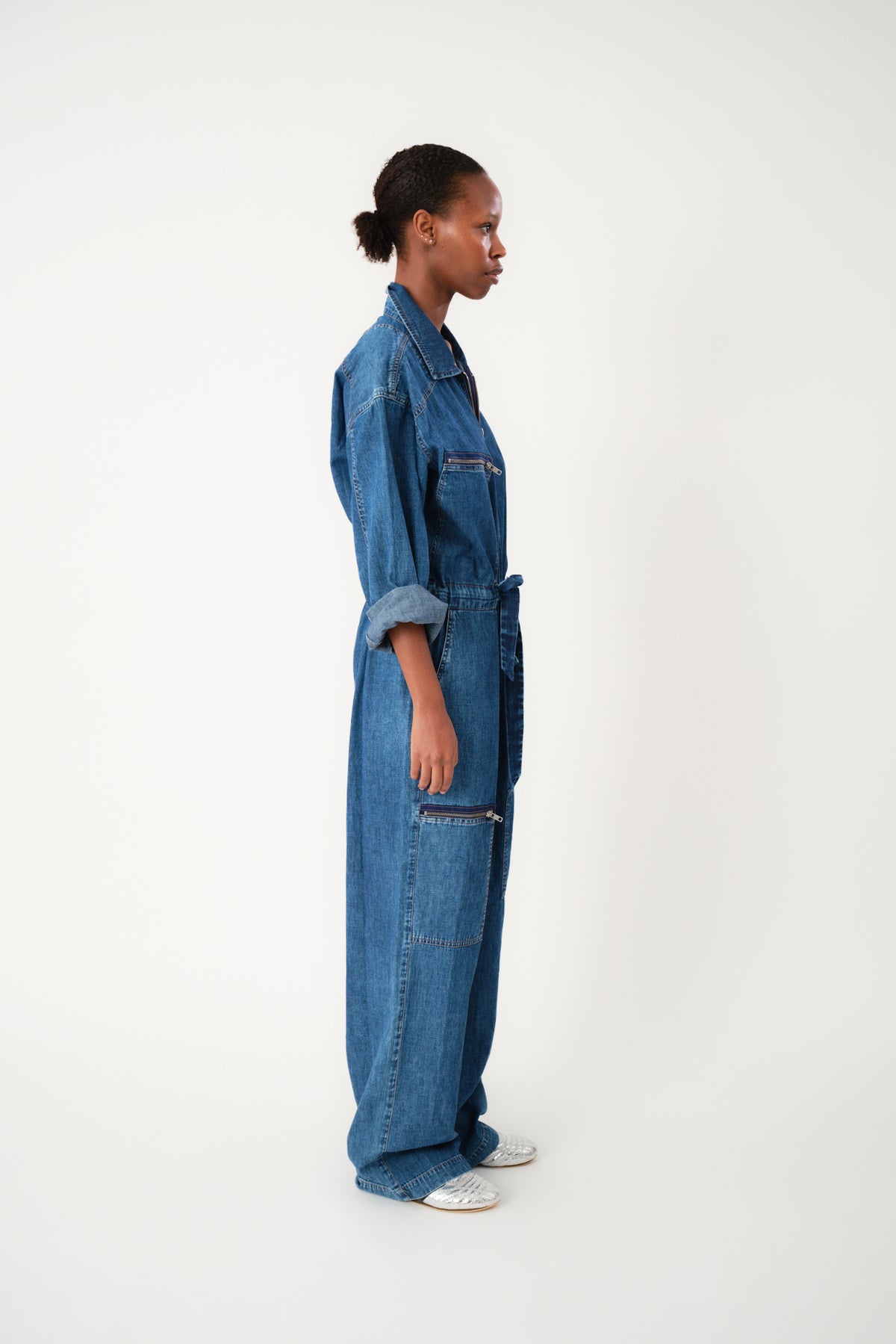 Lollys Laundry CamdenLL Jumpsuit Jumpsuit Blå denim