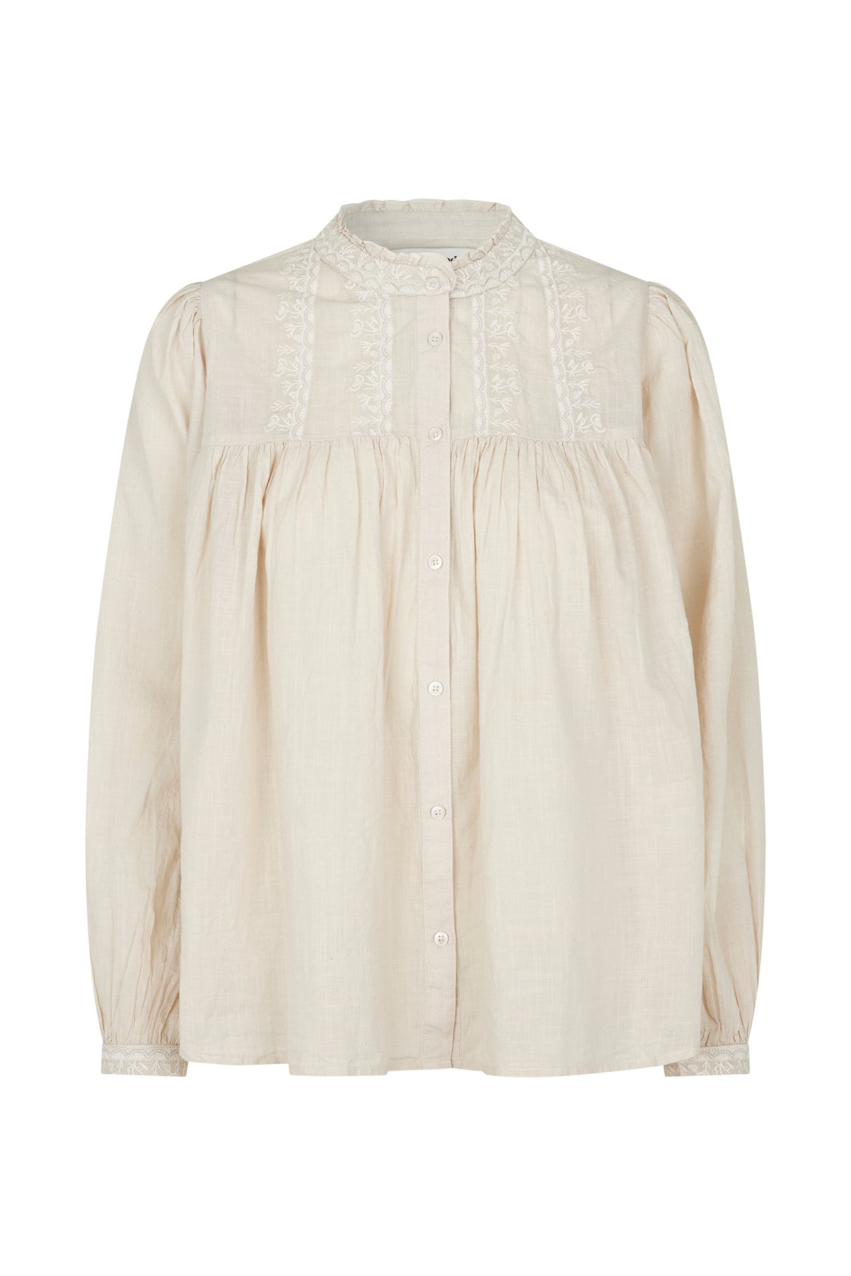 Lollys Laundry CaraLL  Shirt LS Shirt Creme