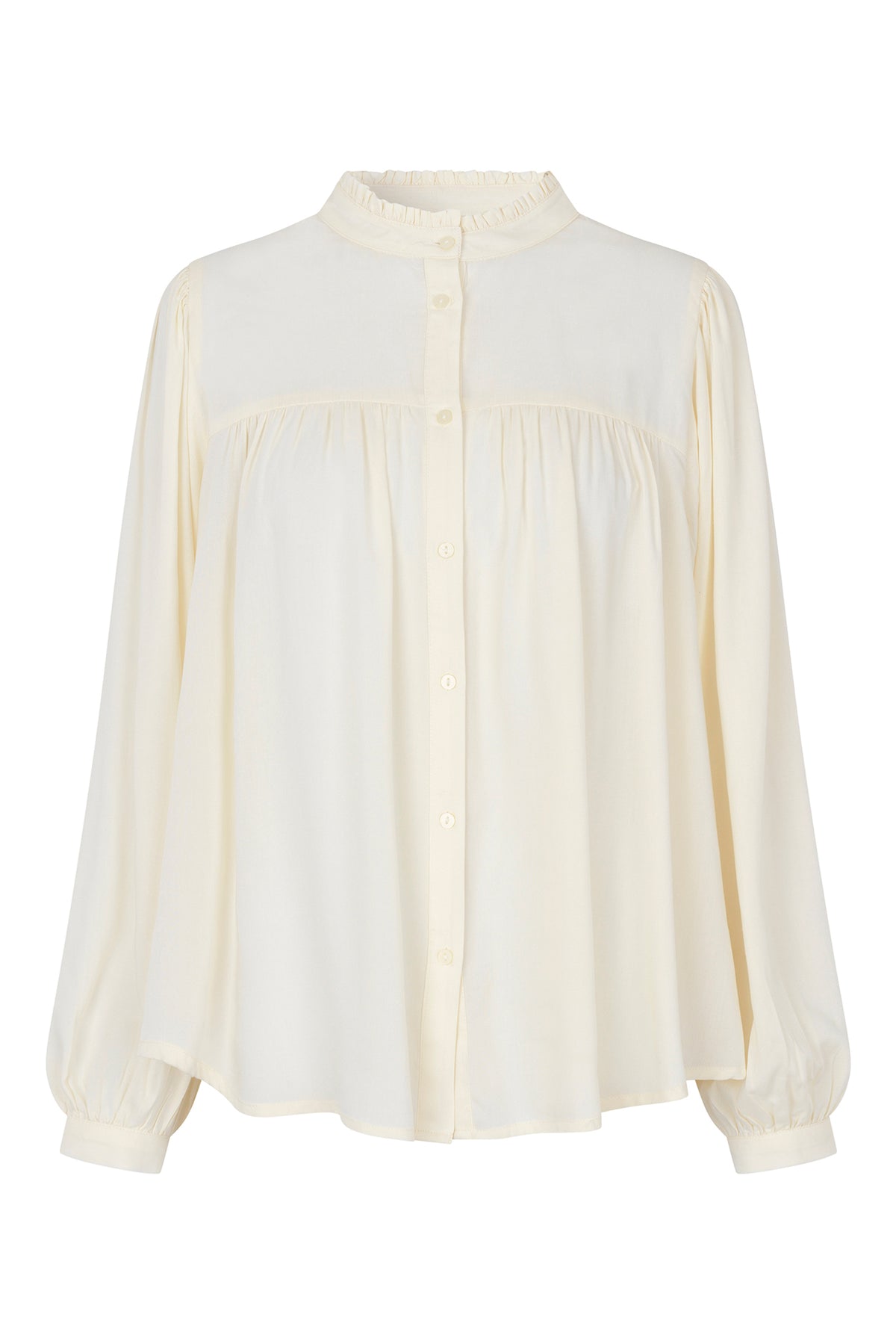 Lollys Laundry CaraLL Shirt LS Shirt Creme