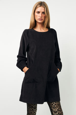 Lollys Laundry CarlaLL Kort Kjole Dress 87 Dark Mokka