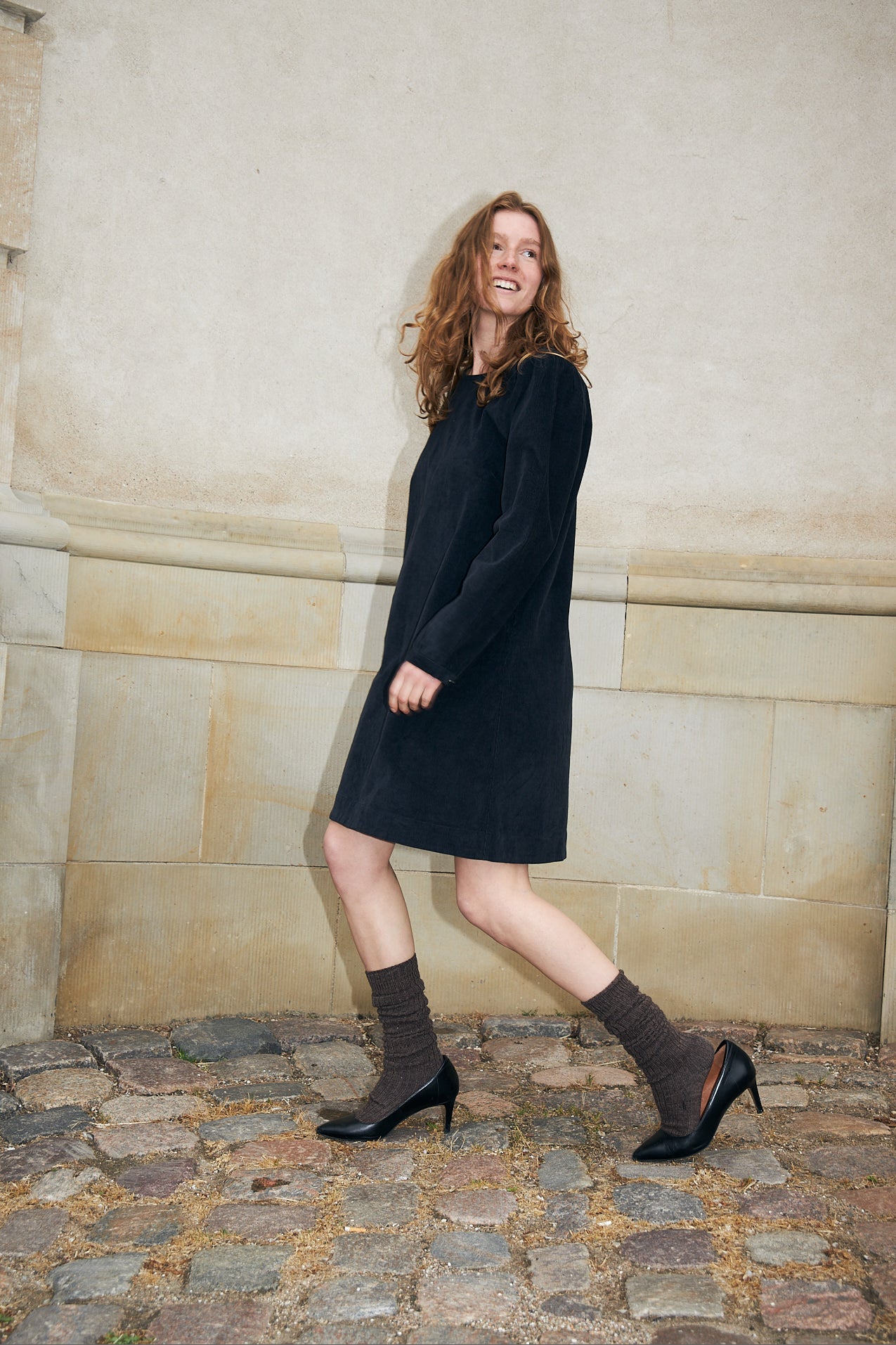 Lollys Laundry CarlaLL kort Kjole Dress Mørkeblå