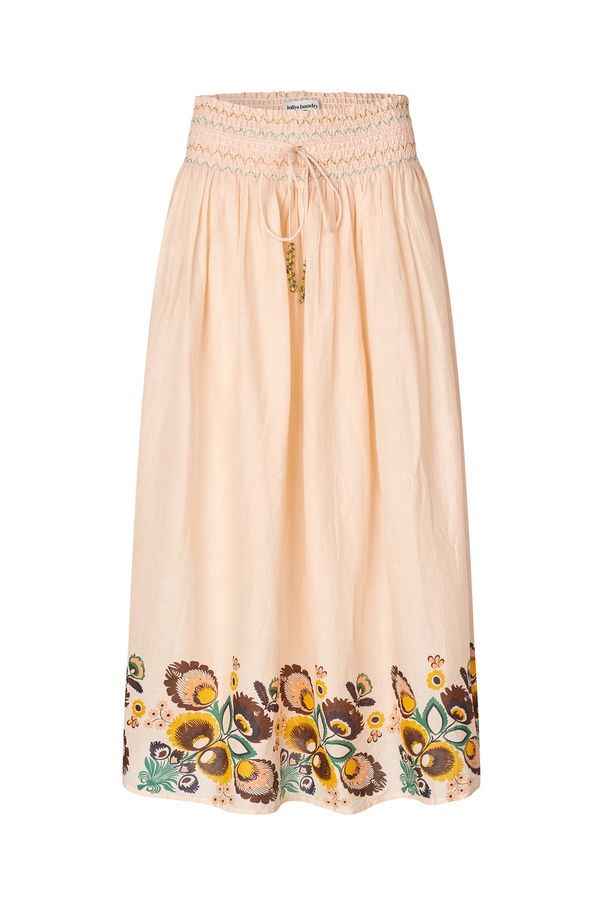 Lollys Laundry CassieLL Maxi Nederdel Skirt Støvet rosa