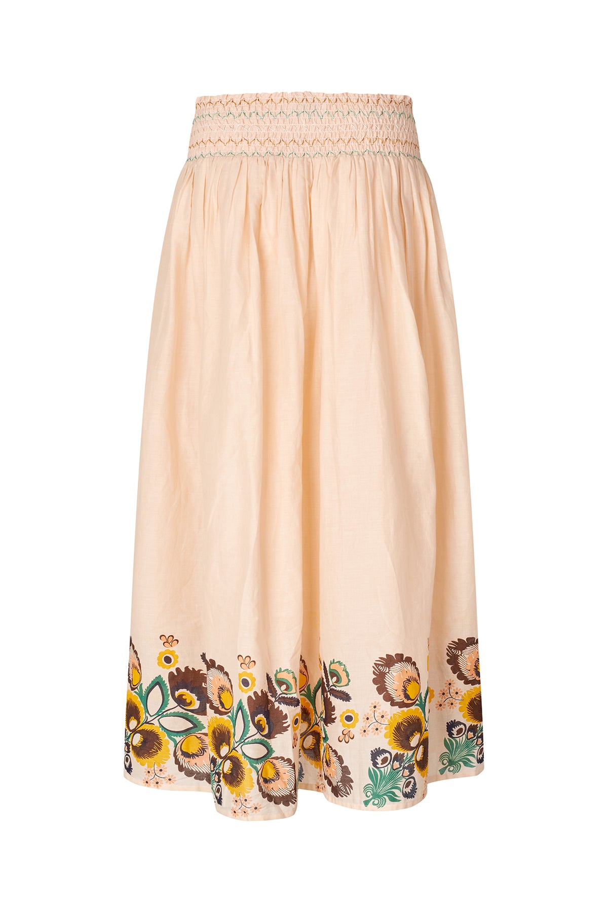 Lollys Laundry CassieLL Maxi Nederdel Skirt Støvet rosa