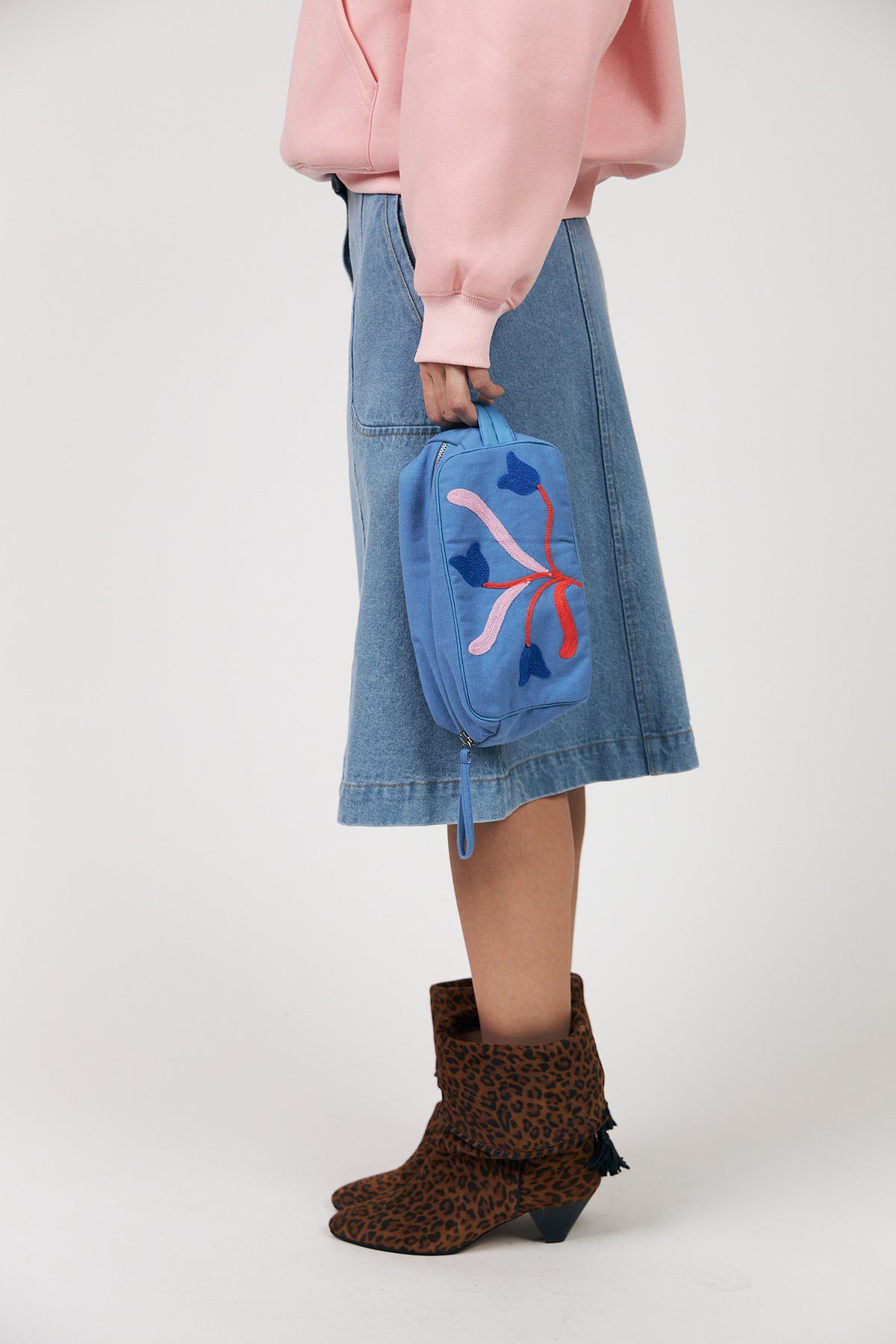 Lollys Laundry CaveLL Make-Up Taske Bag Blå