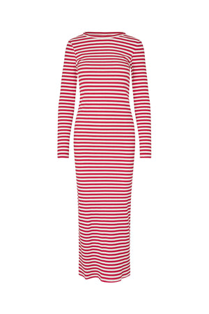 Lollys Laundry ChristineLL Maxi Dress SL Dress Rød