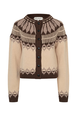 Lollys Laundry ClareLL Strik Cardigan Cardigan Creme