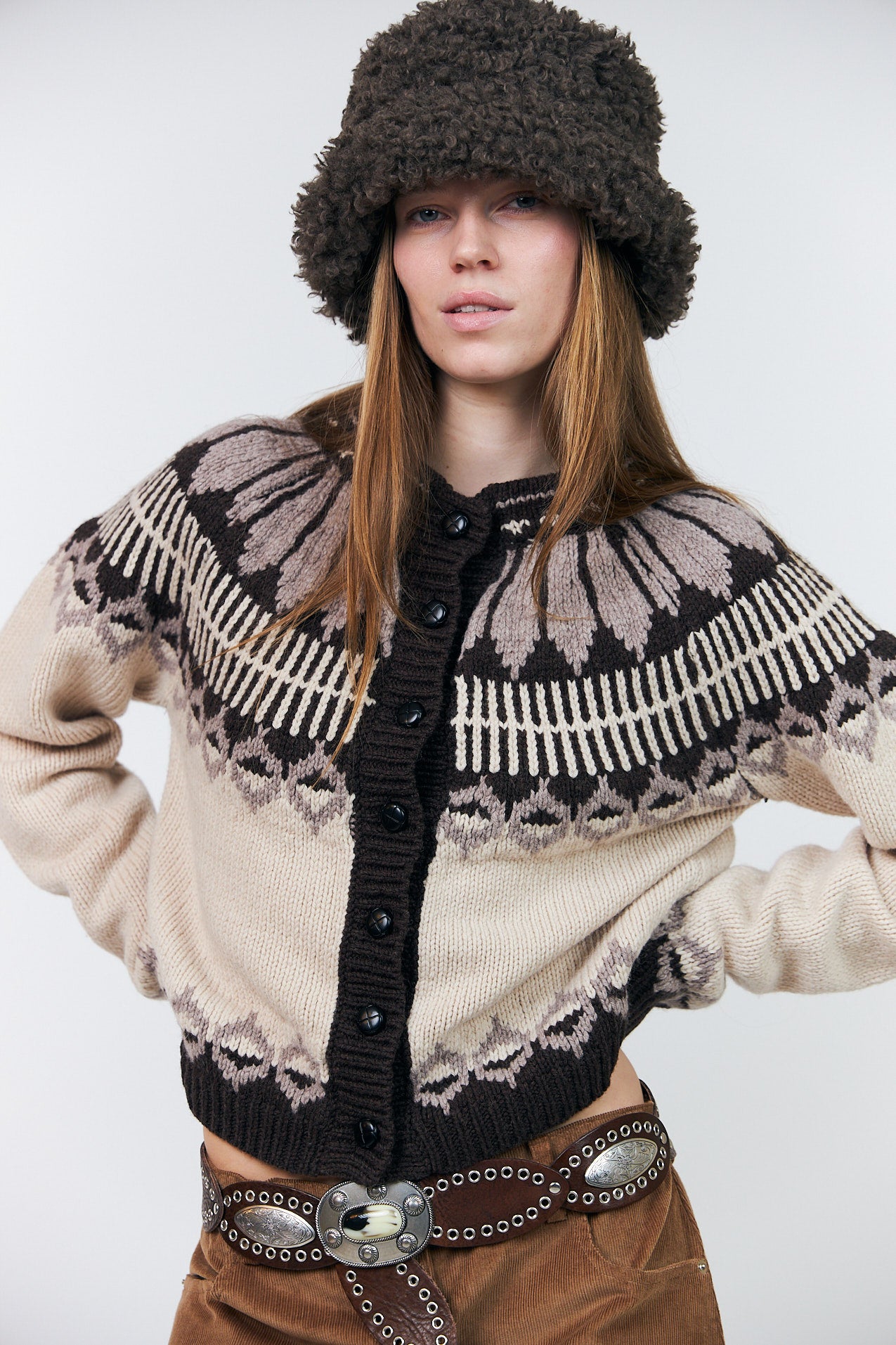 Lollys Laundry ClareLL Strik Cardigan Cardigan Creme