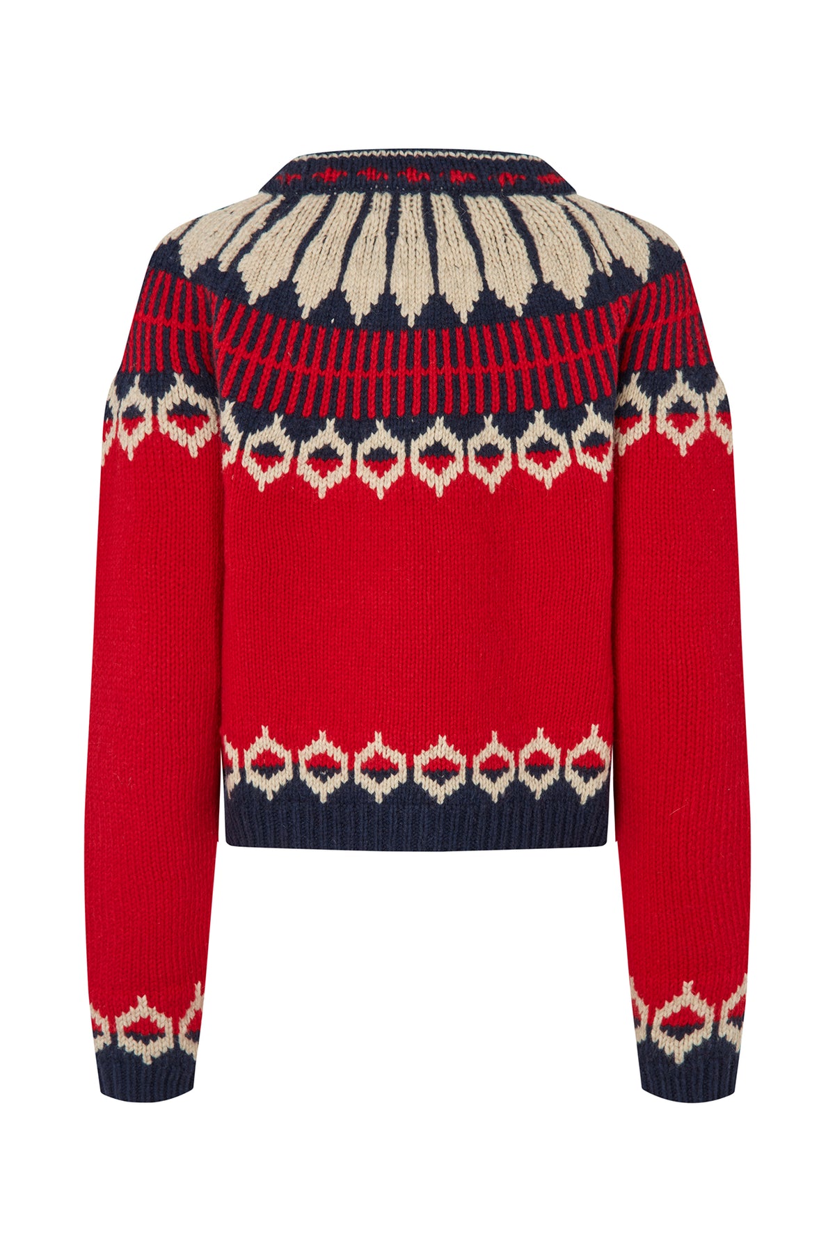 Lollys Laundry ClareLL Strik Cardigan Cardigan Rød