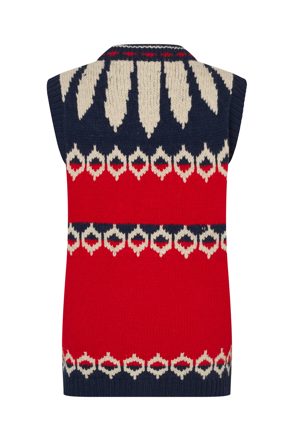 Lollys Laundry CleoLL Strikvest Vest Rød
