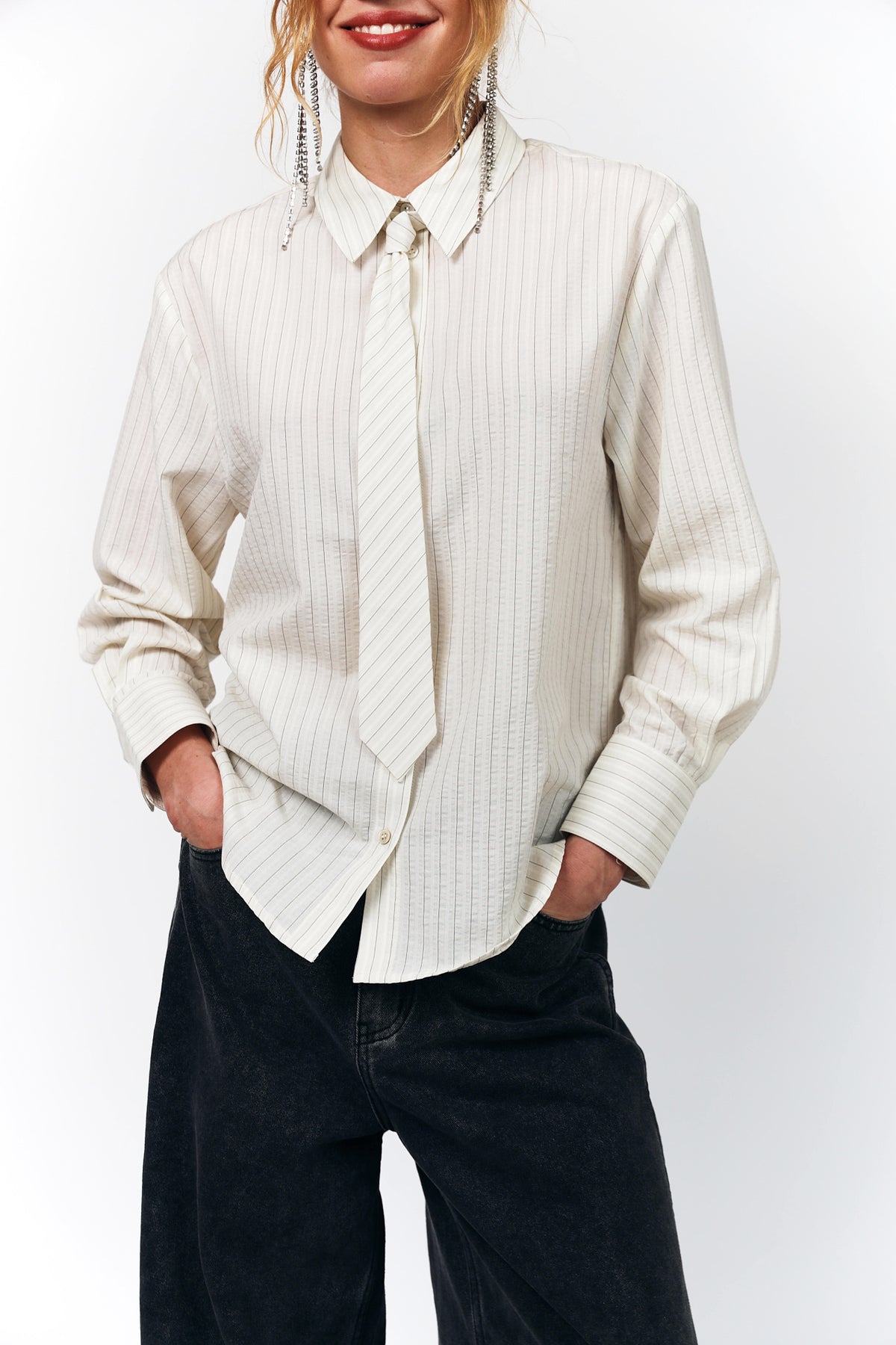 Lollys Laundry ColbyLL Skjorte Shirt Creme