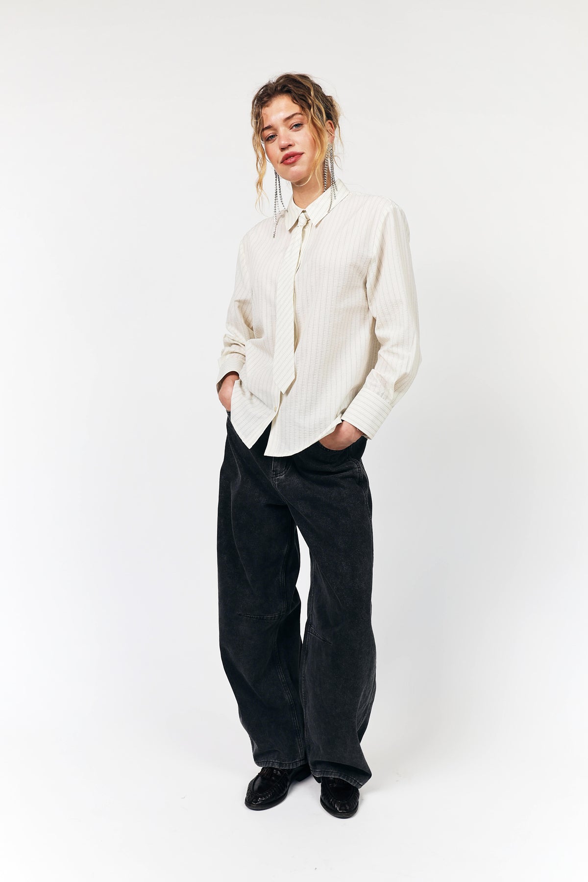 Lollys Laundry ColbyLL Skjorte Shirt Creme