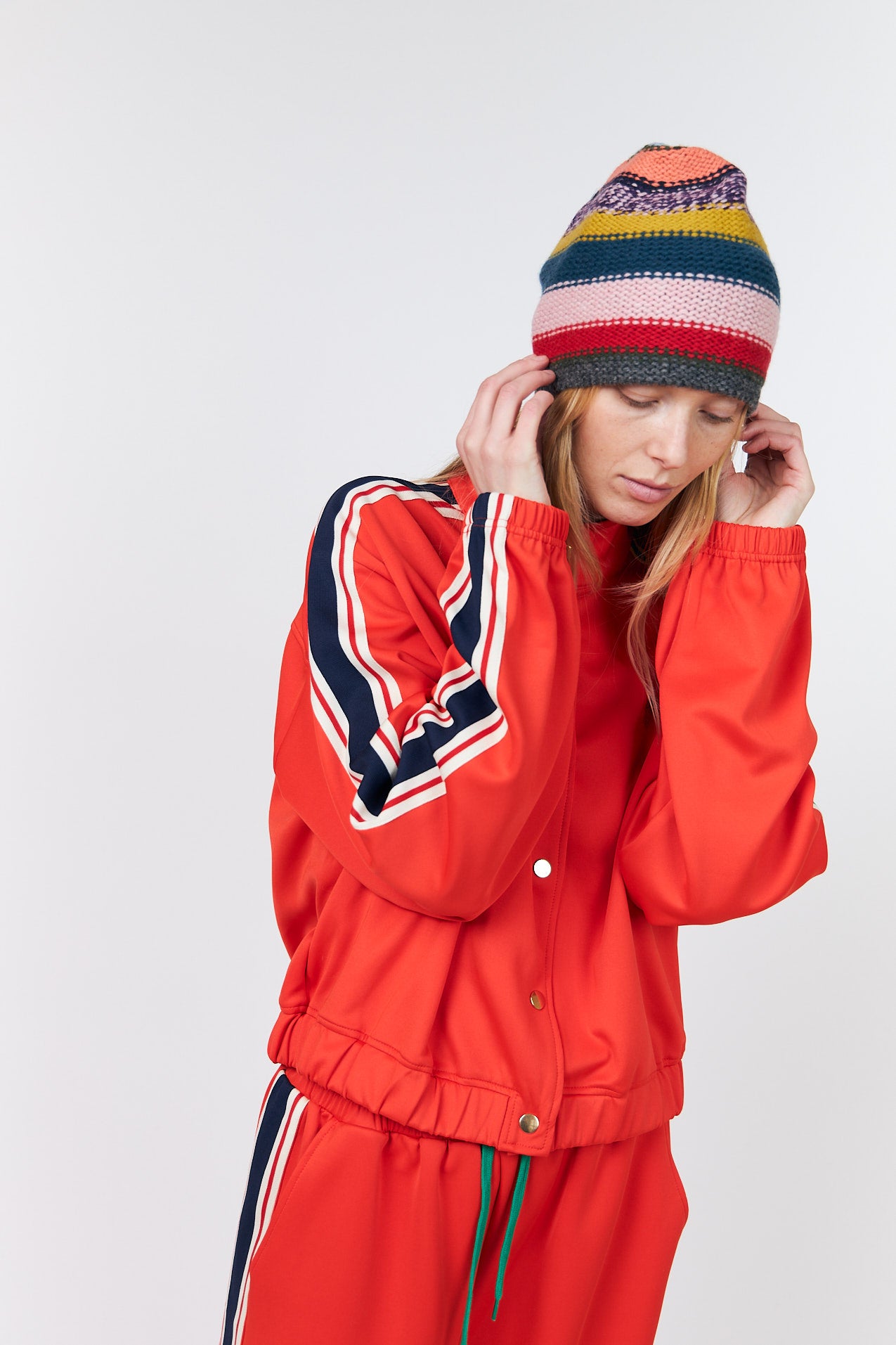 Lollys Laundry CollinLL Strik Beanie Hat Multi