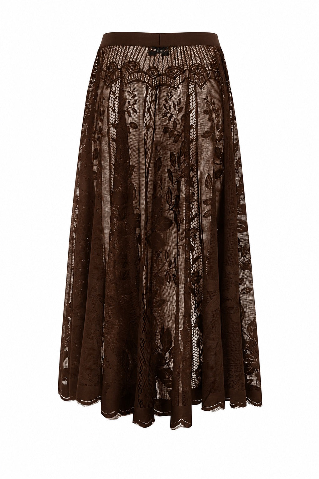 Lollys Laundry CollinL Maxi Nederdel Skirt Brun