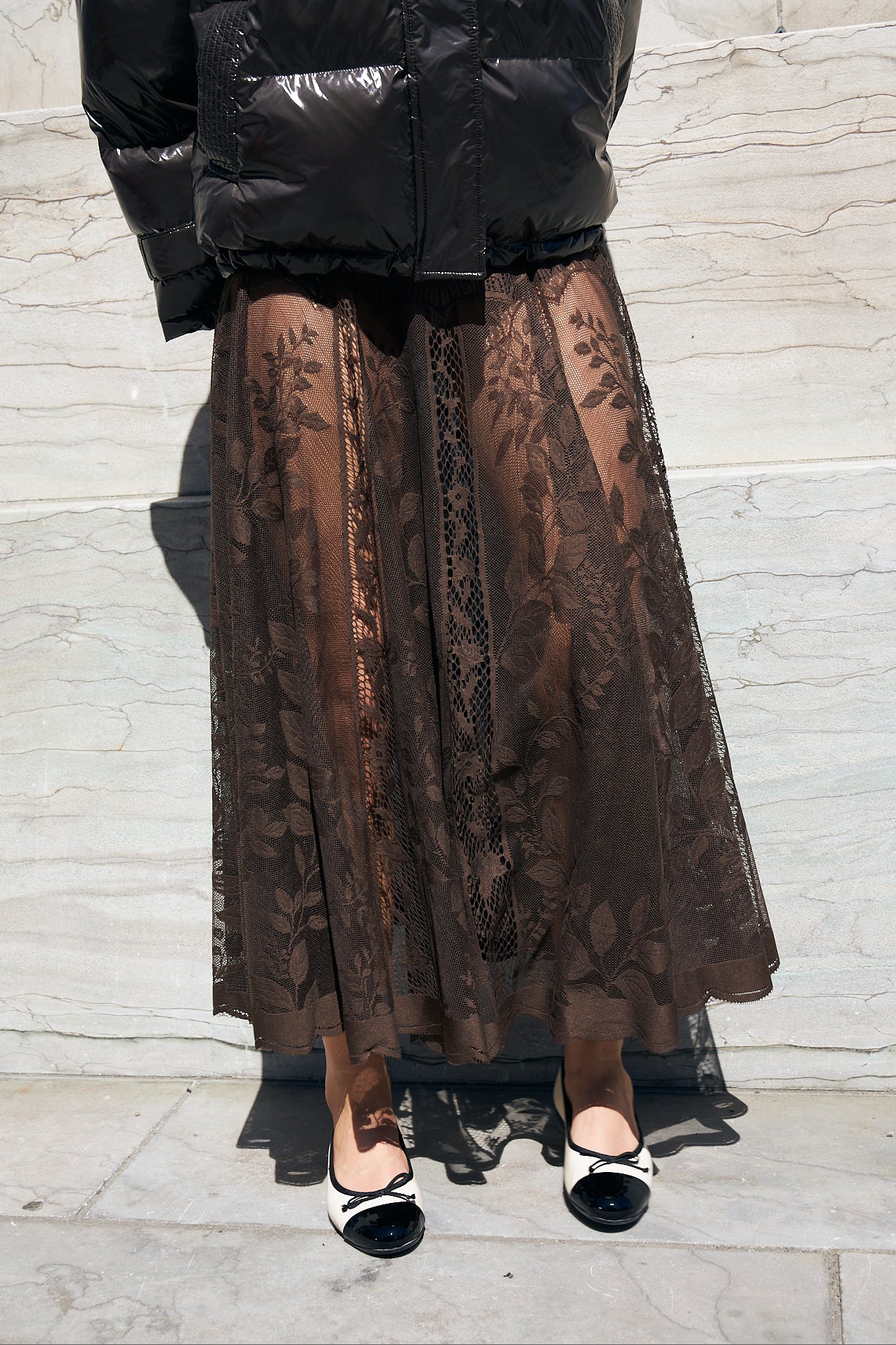 Lollys Laundry CollinL Maxi Nederdel Skirt Brun