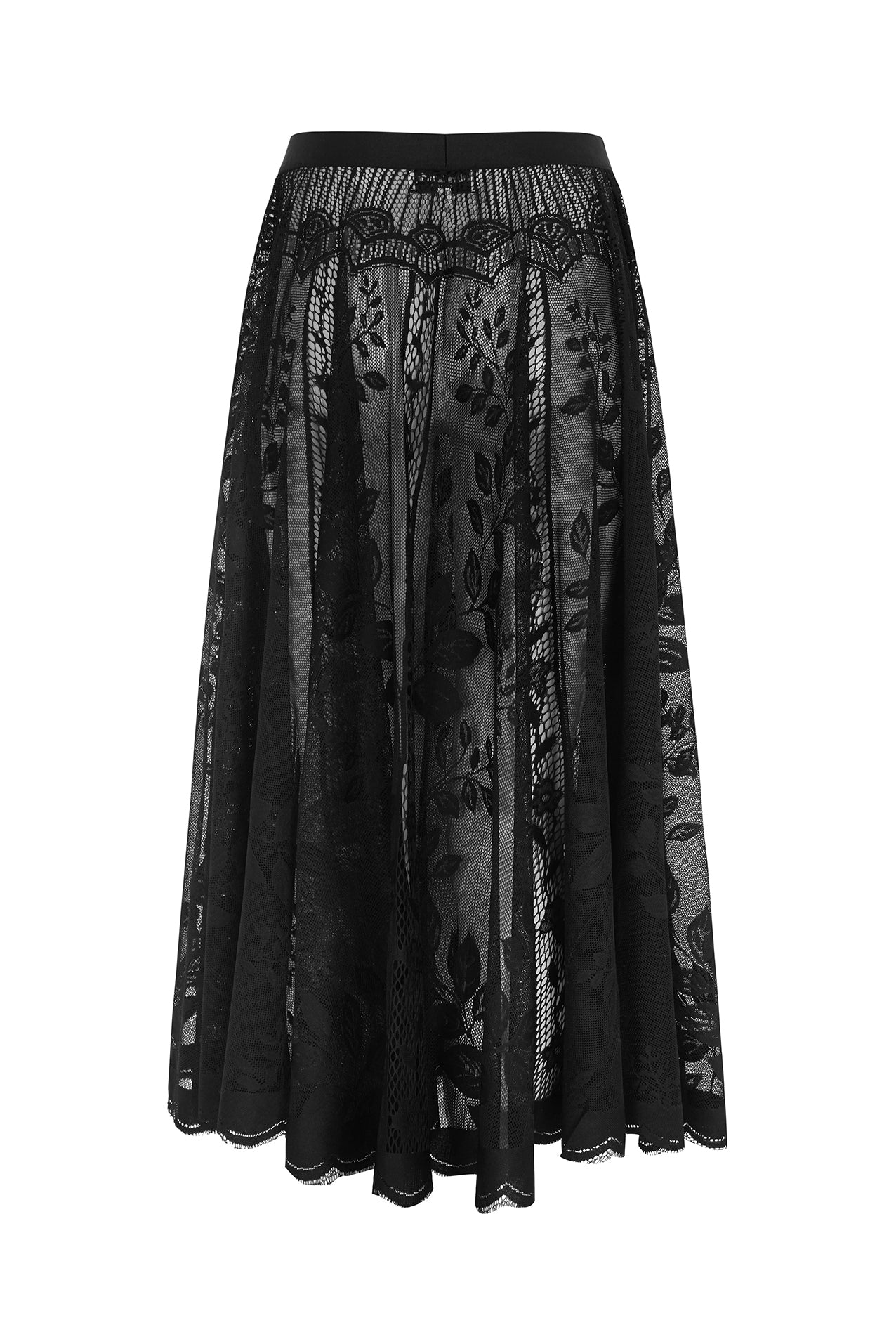 Lollys Laundry CollinL Maxi Nederdel Skirt Sort