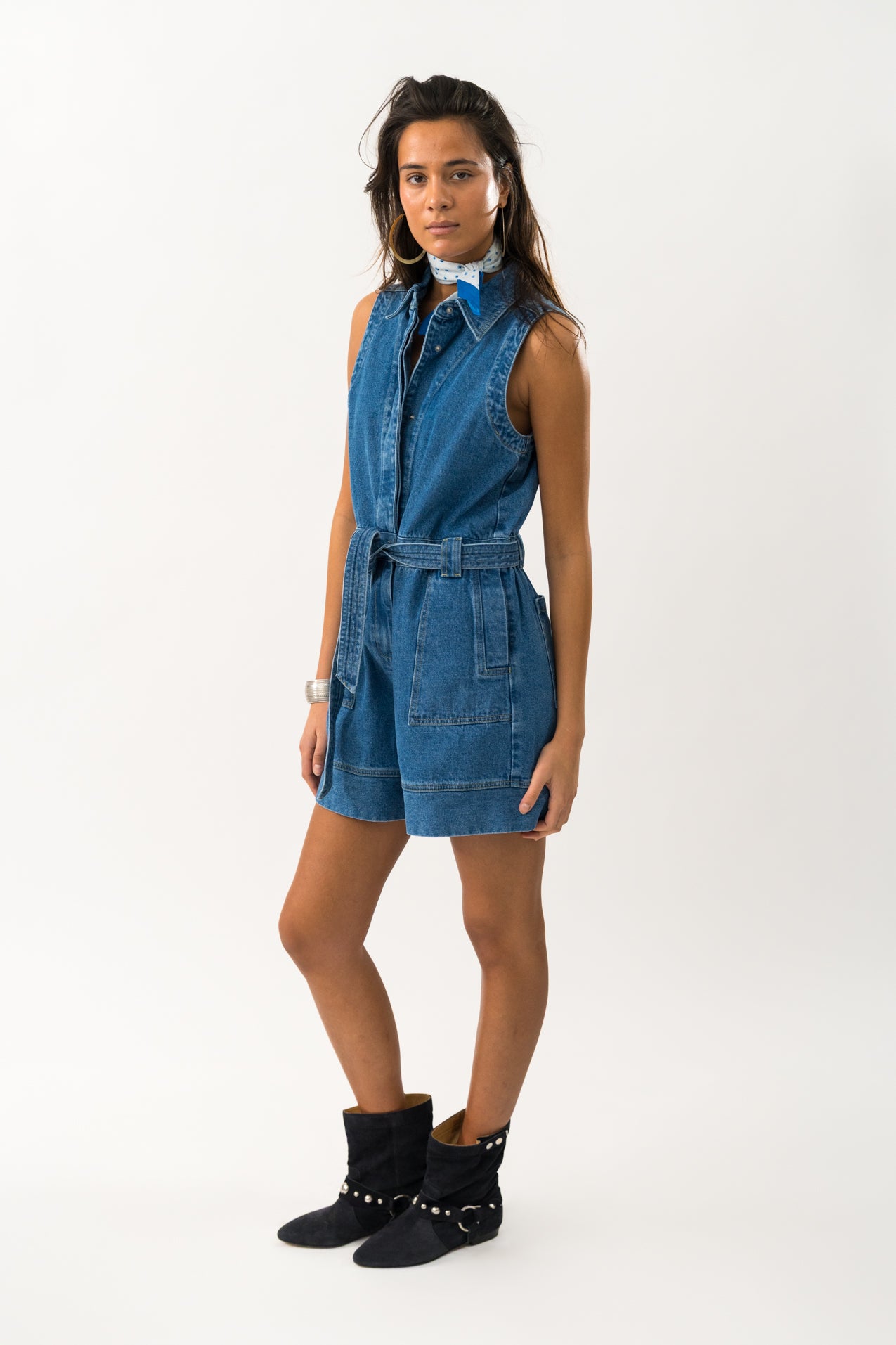 Lollys Laundry CoraLL Jumpsuit SL Jumpsuit 20 Blue