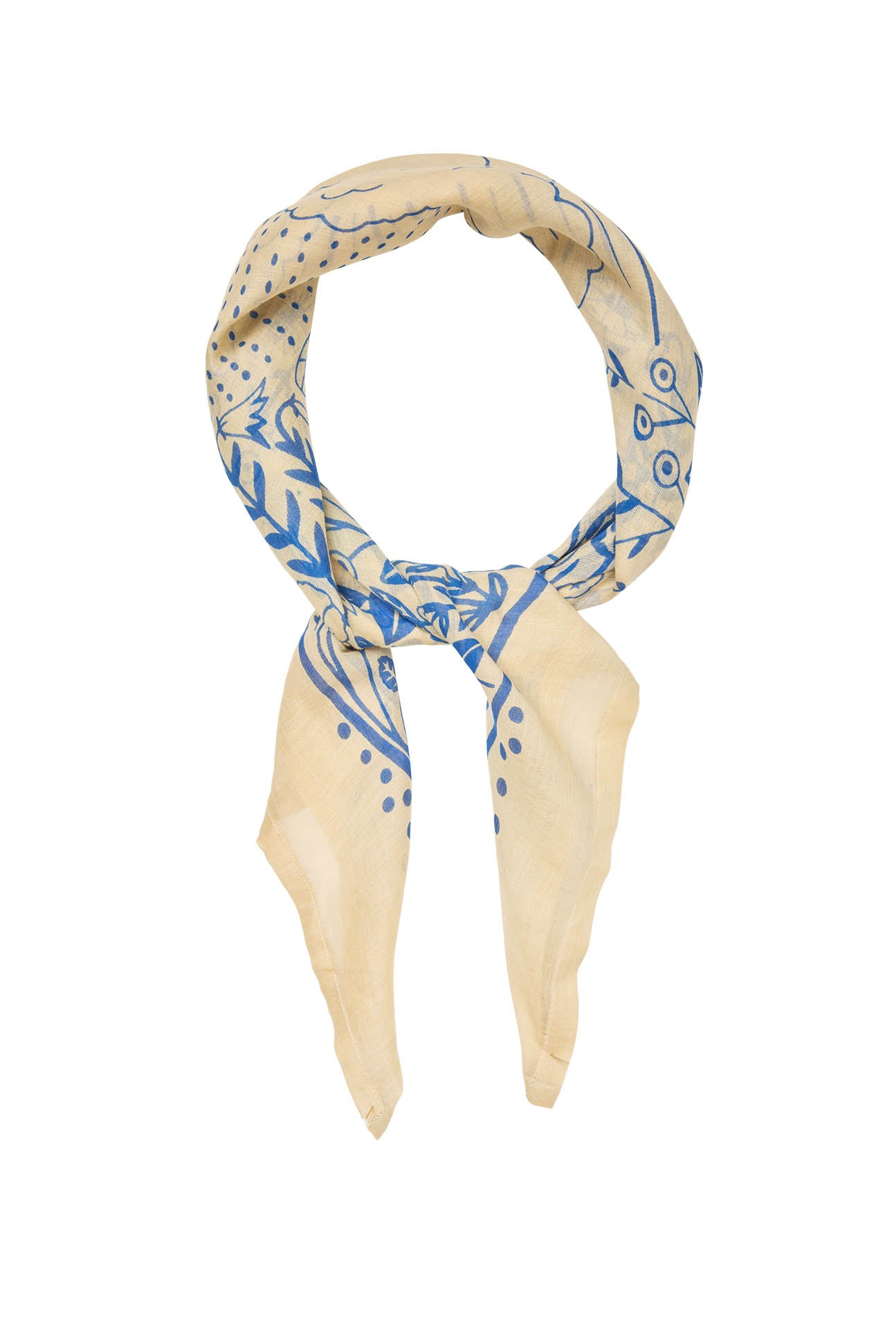 Lollys Laundry DakotaLL Tørklæde scarf 02 Creme