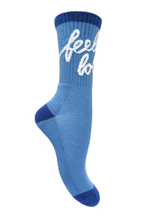 Lollys Laundry DamienLL Strømper Socks Lyseblå