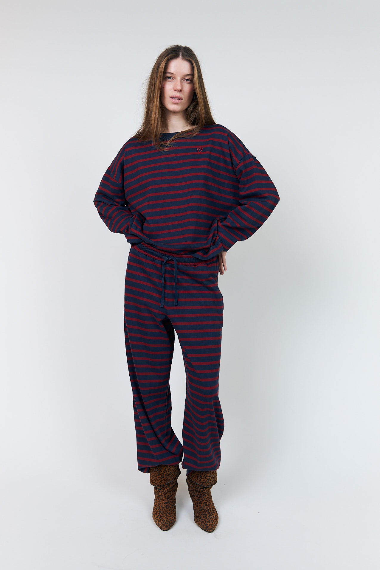 Lollys Laundry DemiLL Sweatshirt Sweatshirt Bordeaux