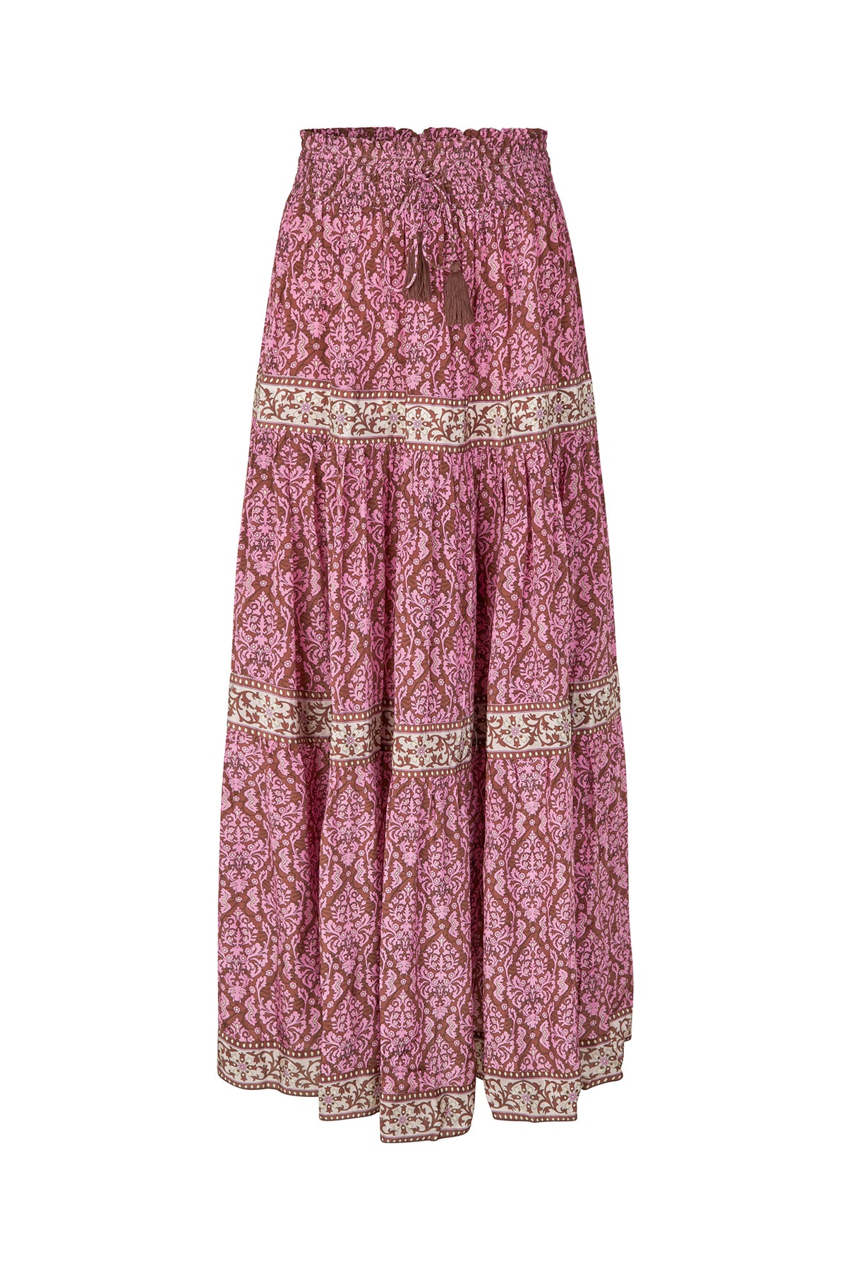 Lollys Laundry DiamondLL Maxi Nederdel Skirt Pink