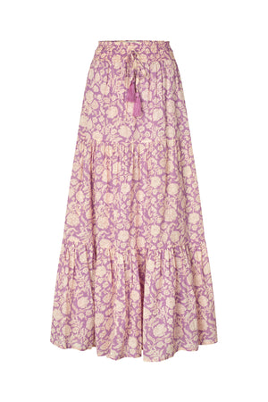 Lollys Laundry DiamondLL Maxi Nederdel Skirt Blomsterprint