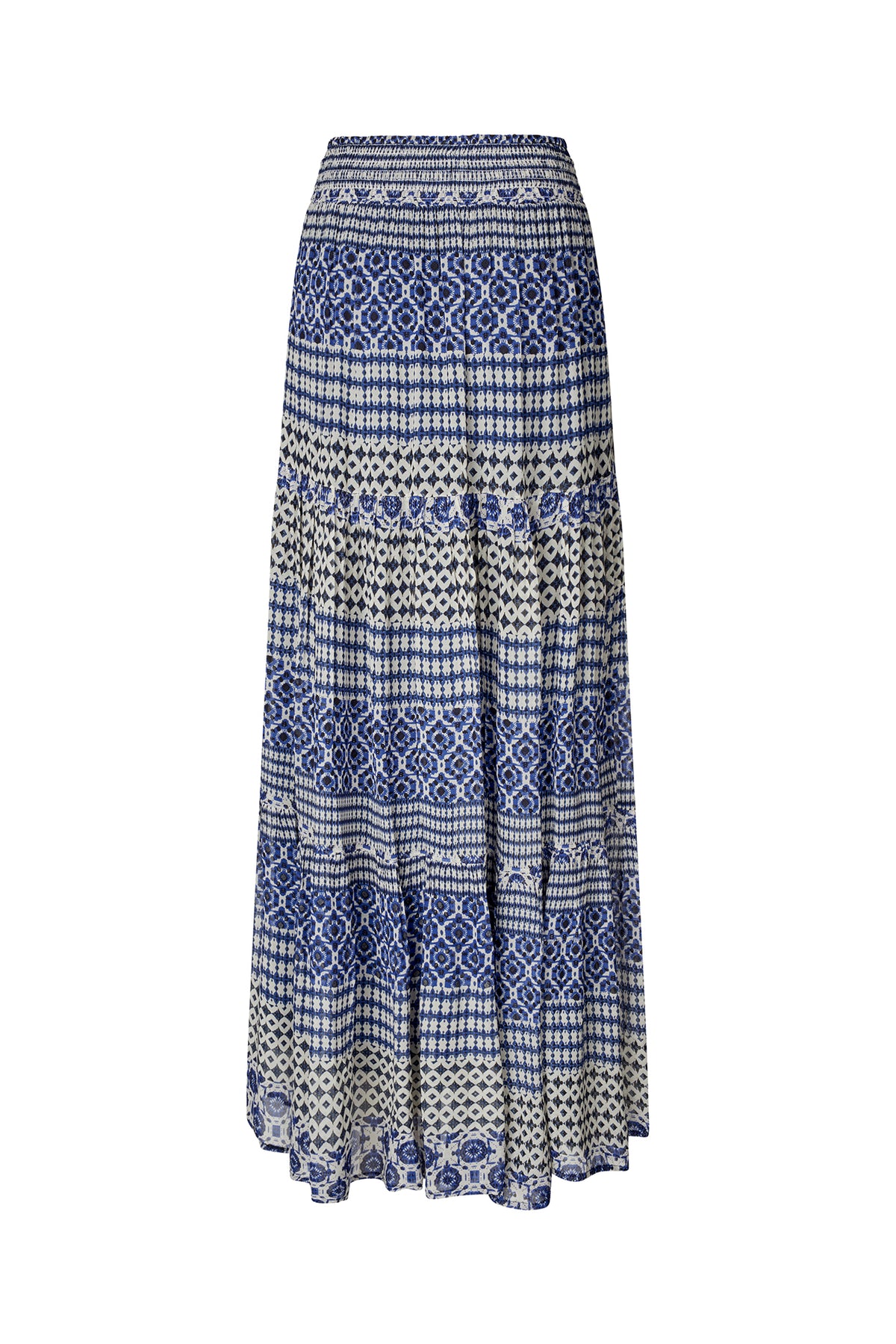 Lollys Laundry DiamondLL Maxi Skirt Skirt Blå