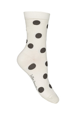 Lollys Laundry DottyLL Strømper Socks Creme