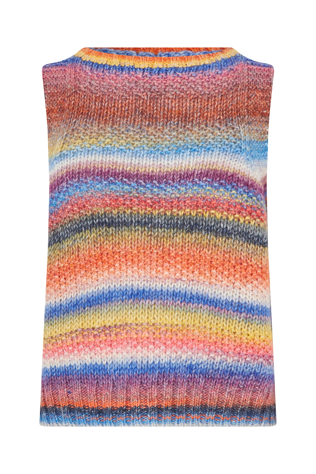 Lollys Laundry DovaLL Strikvest Jumper 70 Multi