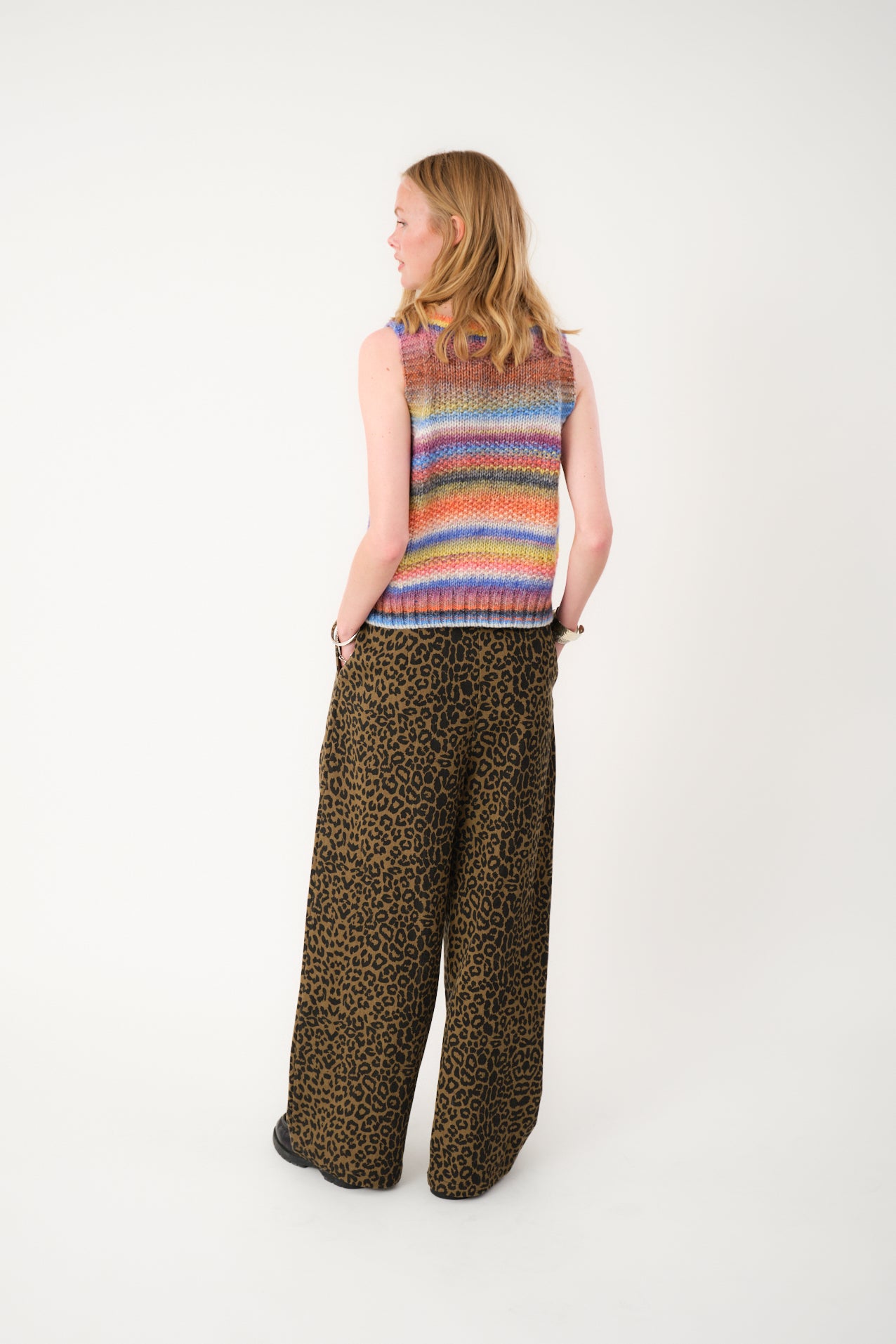 Lollys Laundry DovaLL Strikvest Jumper 70 Multi